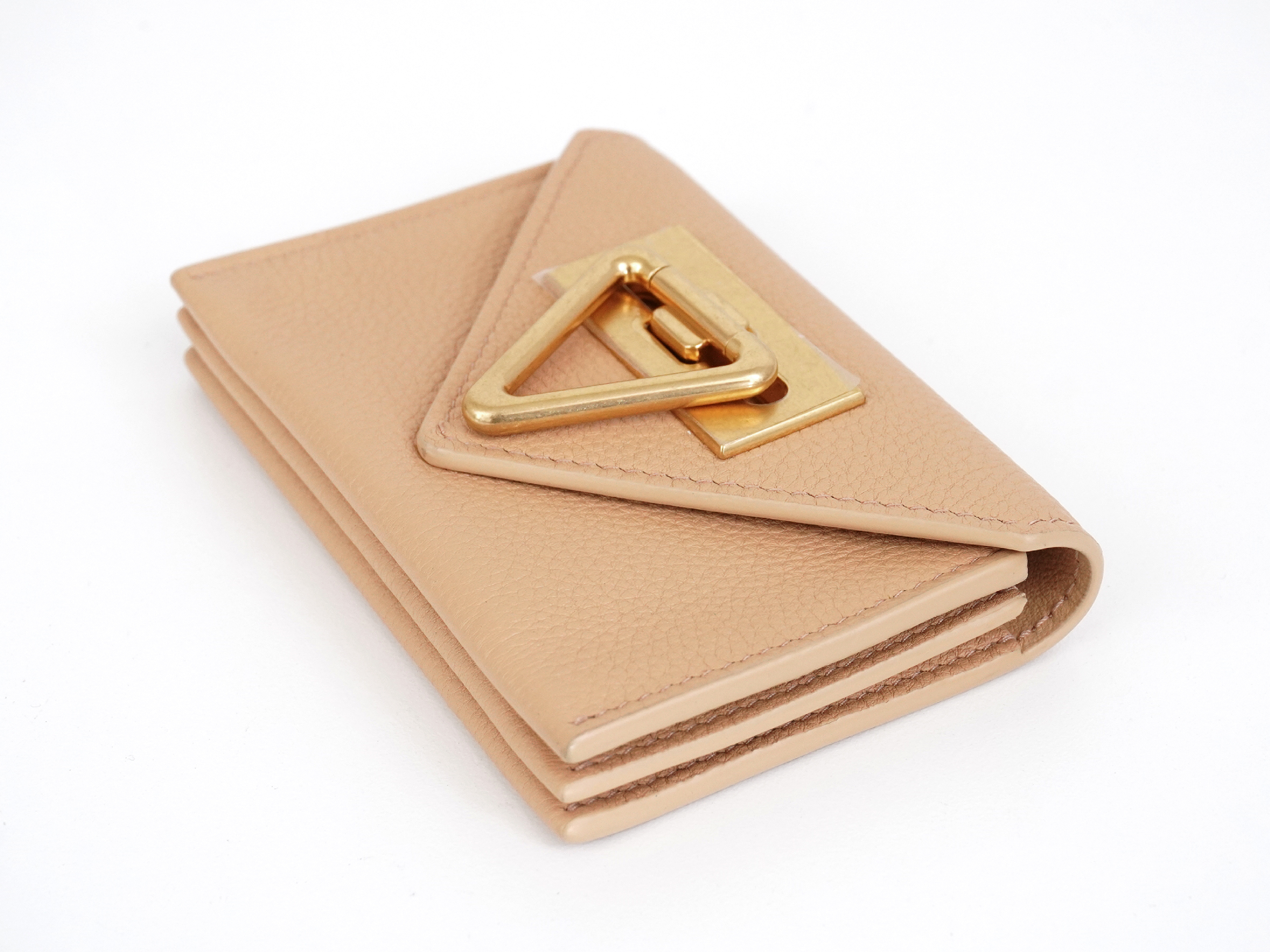 Triangle Metal Closure Accordion Coin Case Wallet — view 8