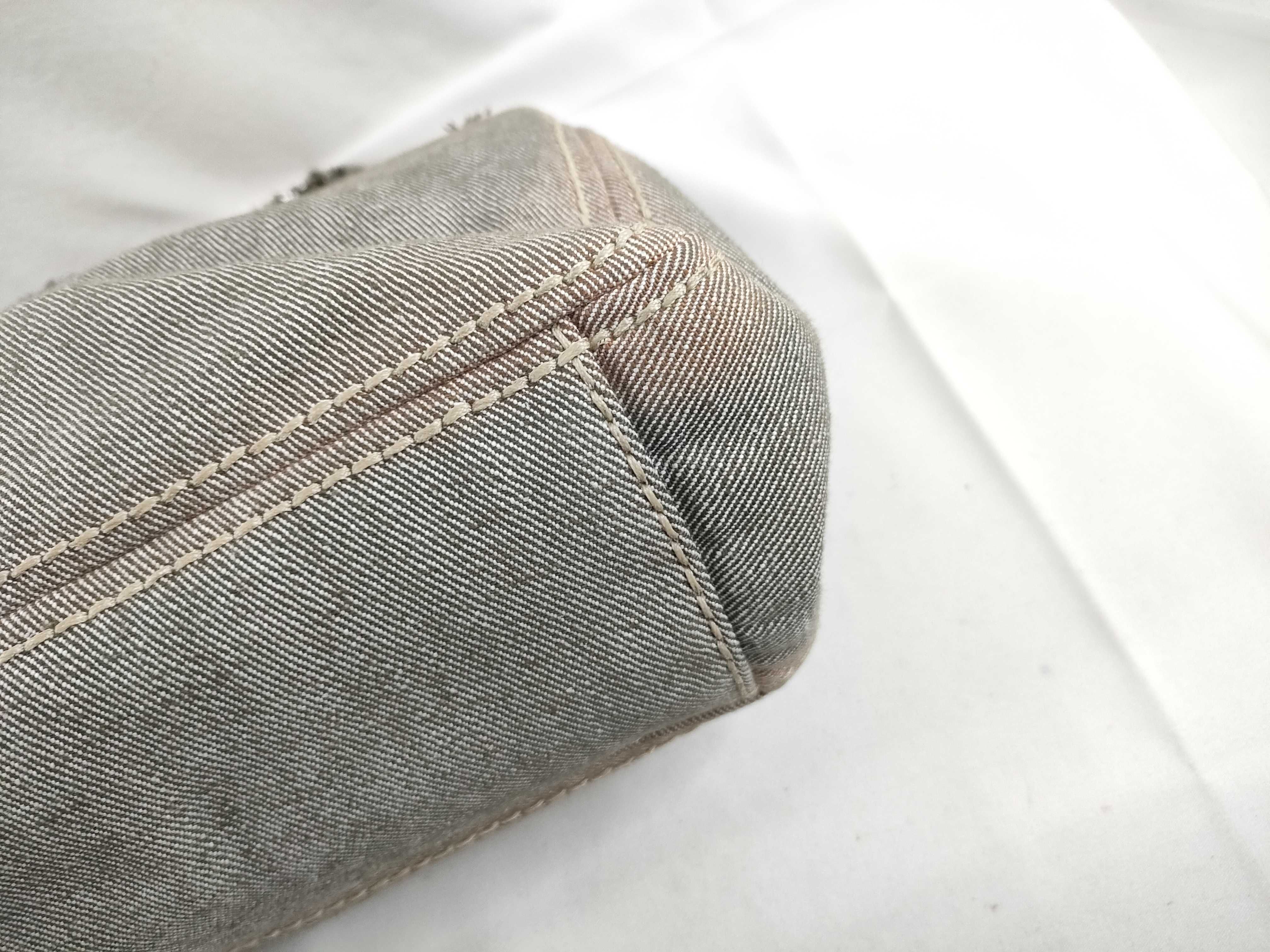 denim chain shoulder bag — view 5