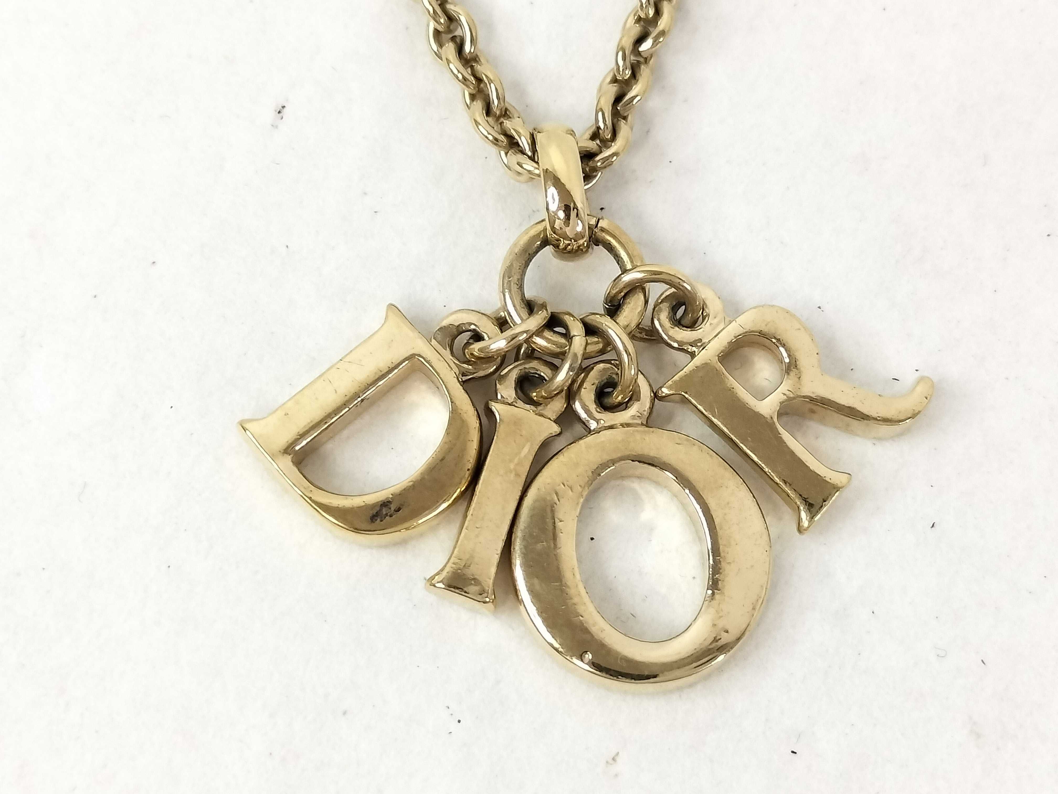 Gold Logo Necklace — view 2