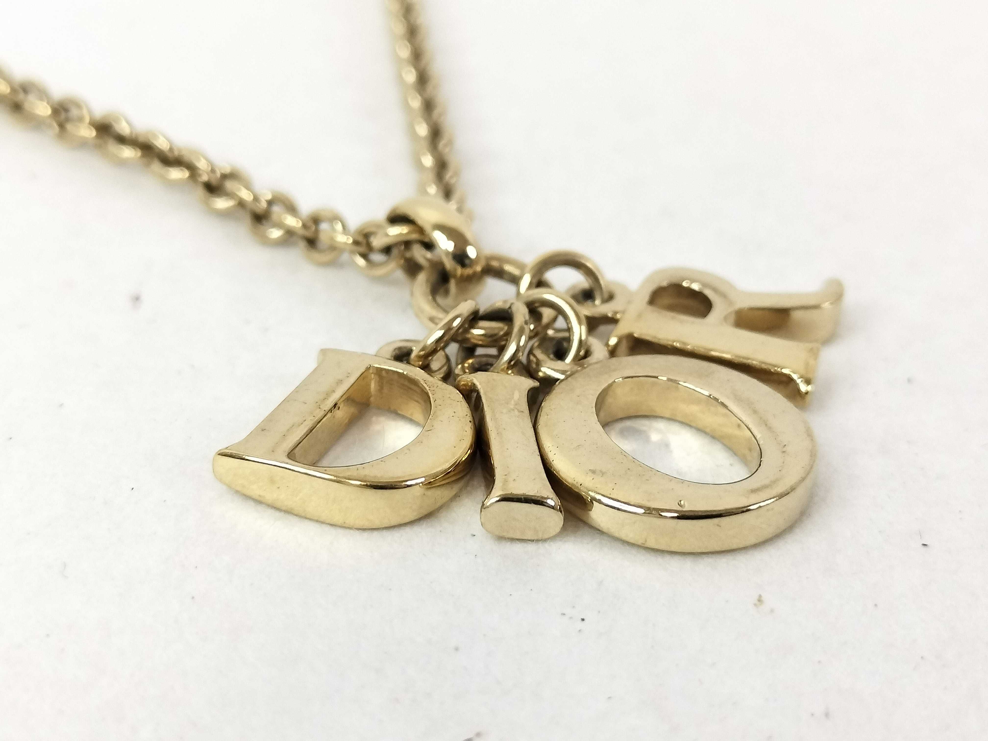 Gold Logo Necklace — view 3