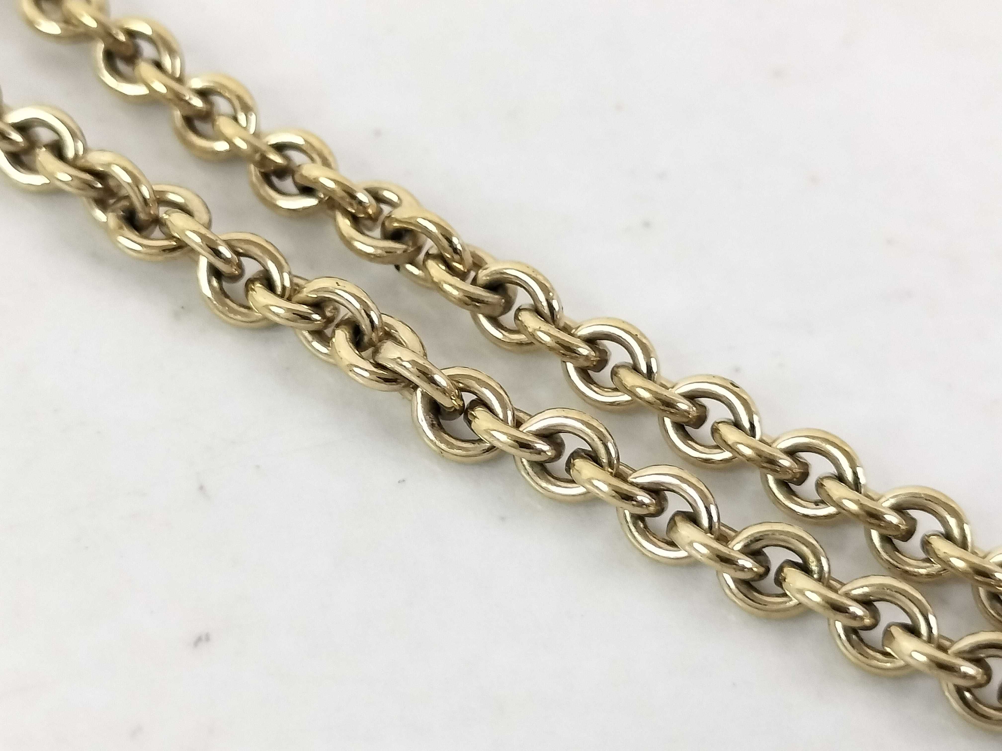 Gold Logo Necklace — view 6