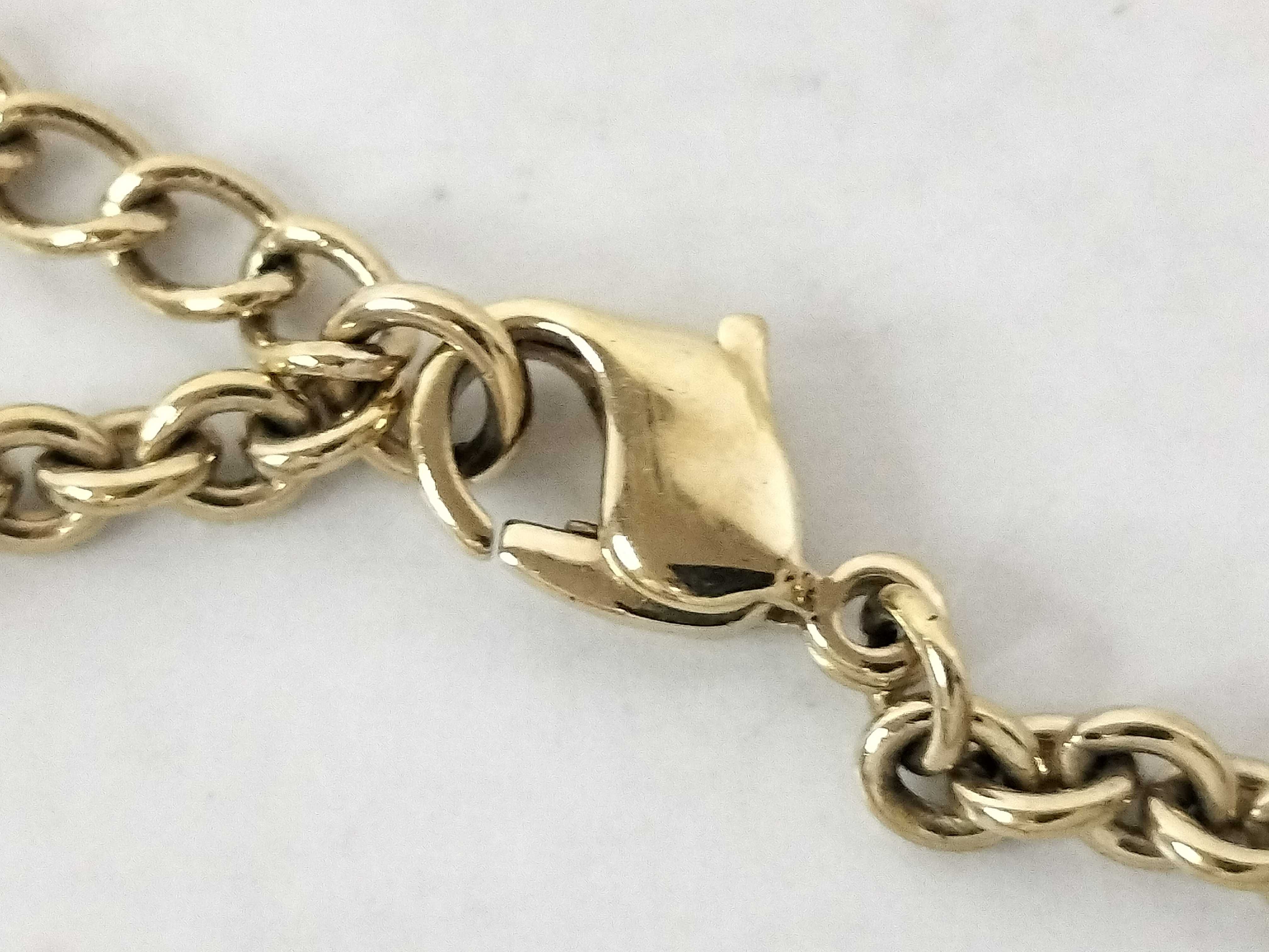 Gold Logo Necklace — view 7