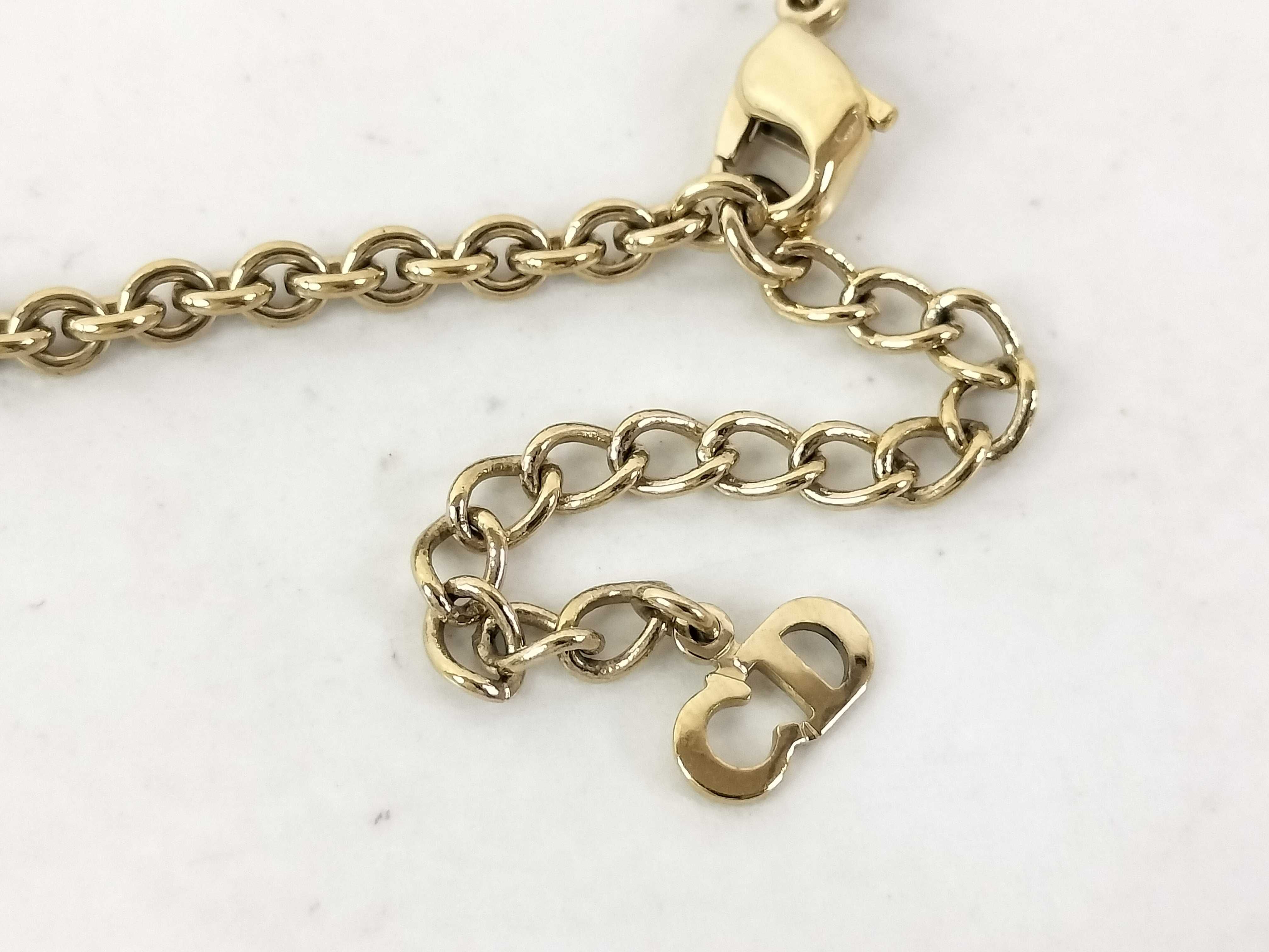 Gold Logo Necklace — view 9