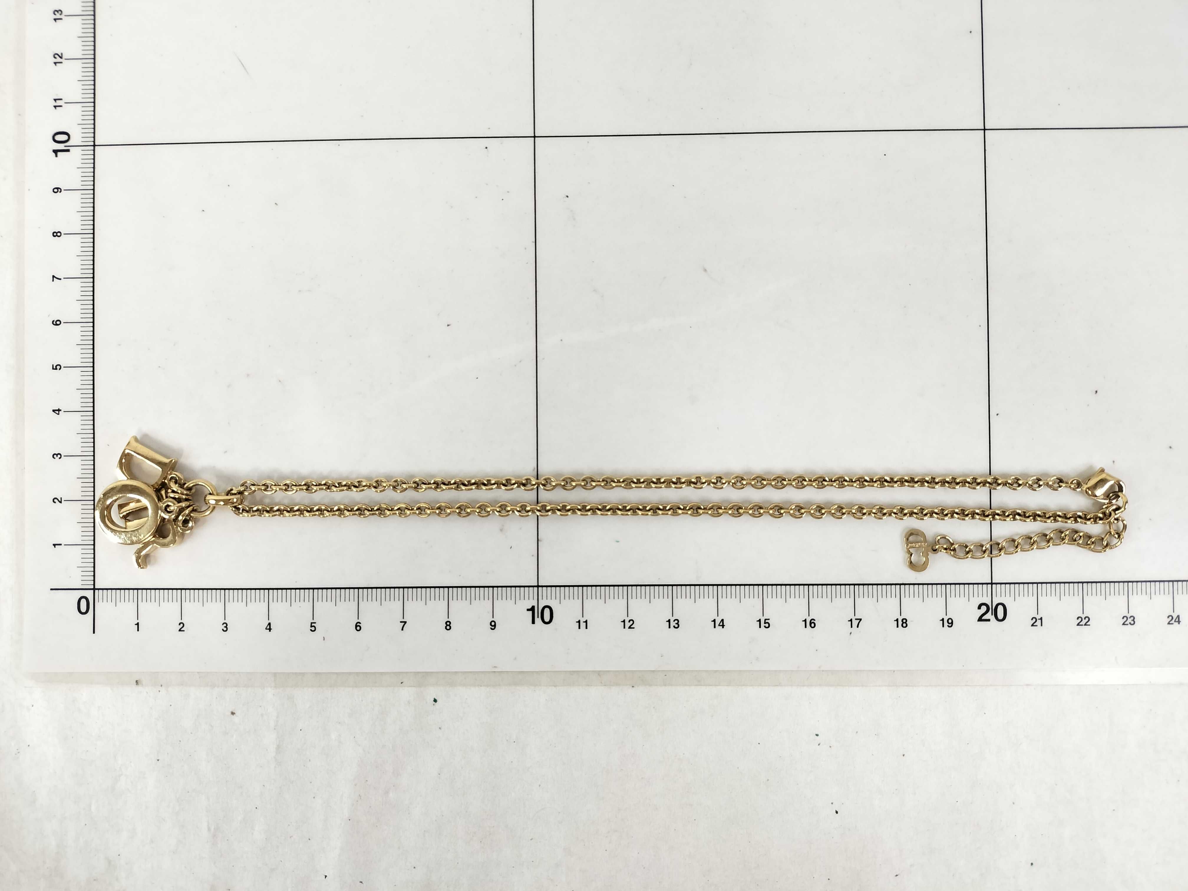 Gold Logo Necklace — view 10