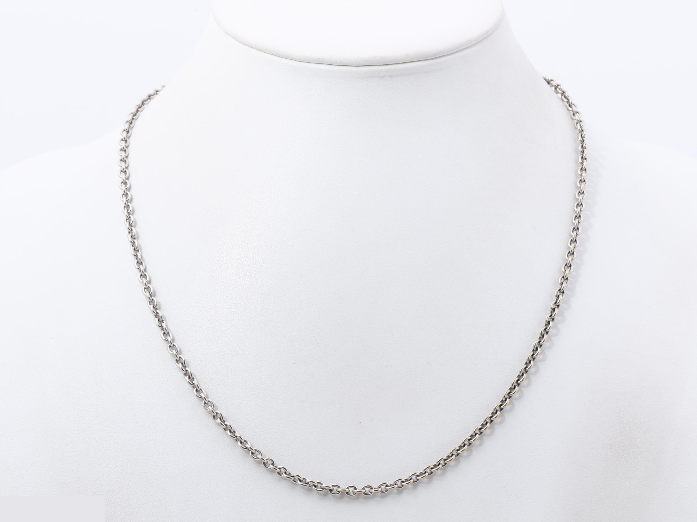 750WG Catene Necklace, 22.3g, 50cm — view 4