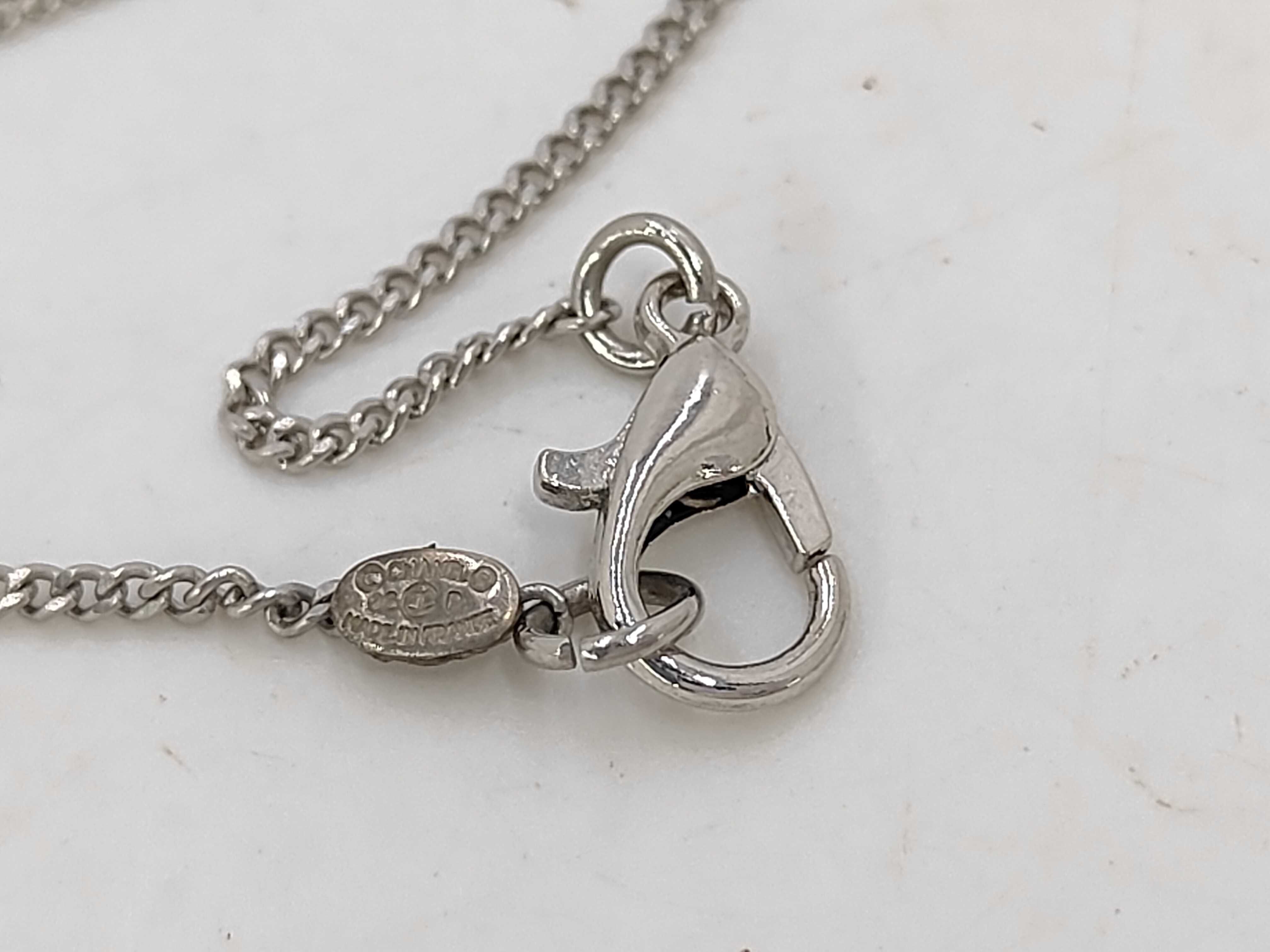 Coco Mark Rhinestone Necklace 06P — view 4