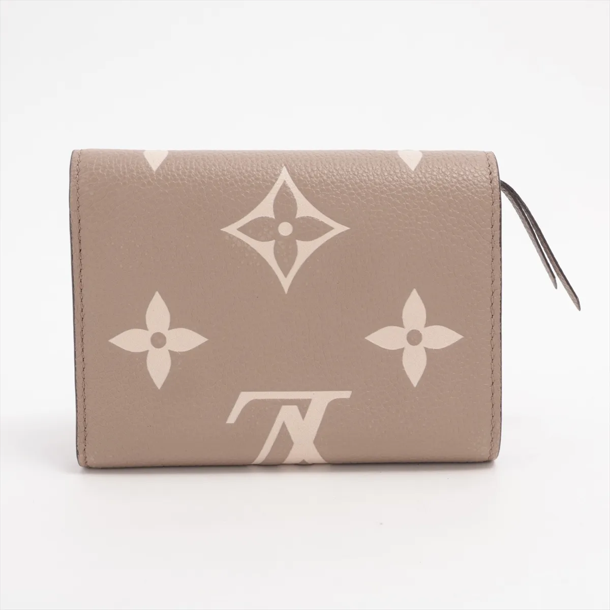 Bicolor Monogram Empreinte Portefeuille Victorine M81861 Tourtrell Crème Compact Wallet (RFID detected) — view 2