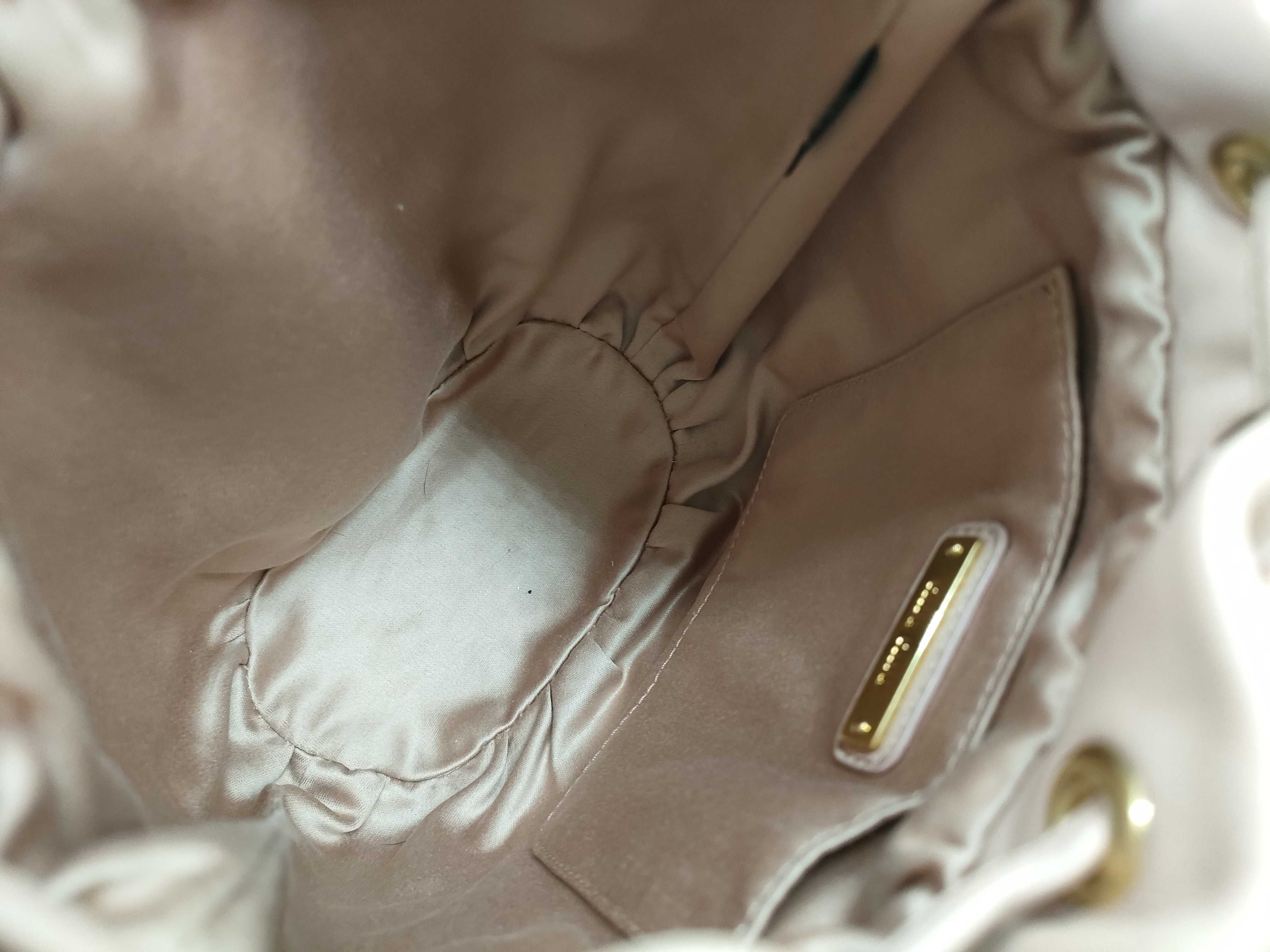 Matelassé Leather Bucket Bag — view 10