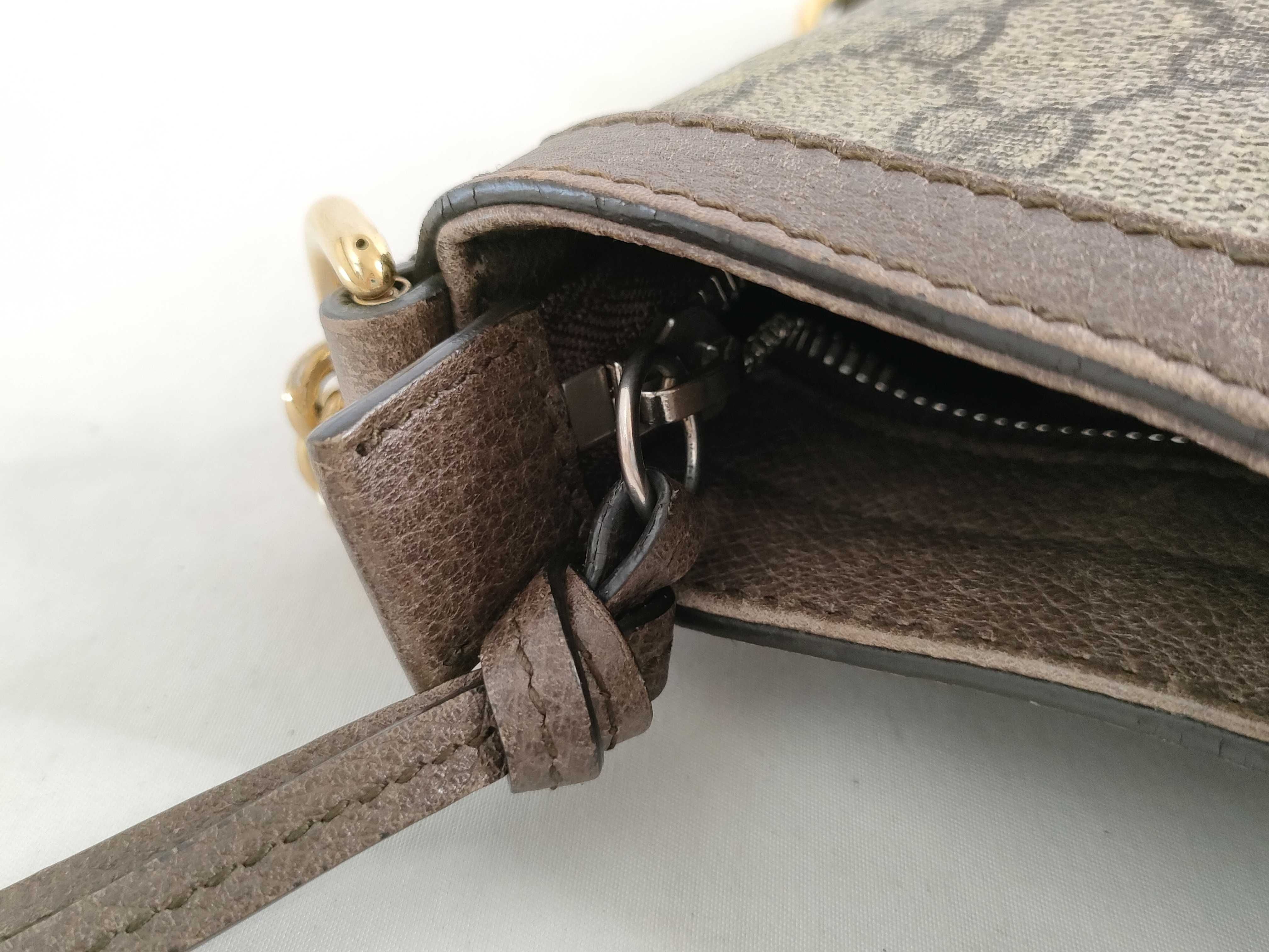 GG Supreme 499622 GG Supreme Dionysus Chain Shoulder Bag with Tiger Head Closure — view 13