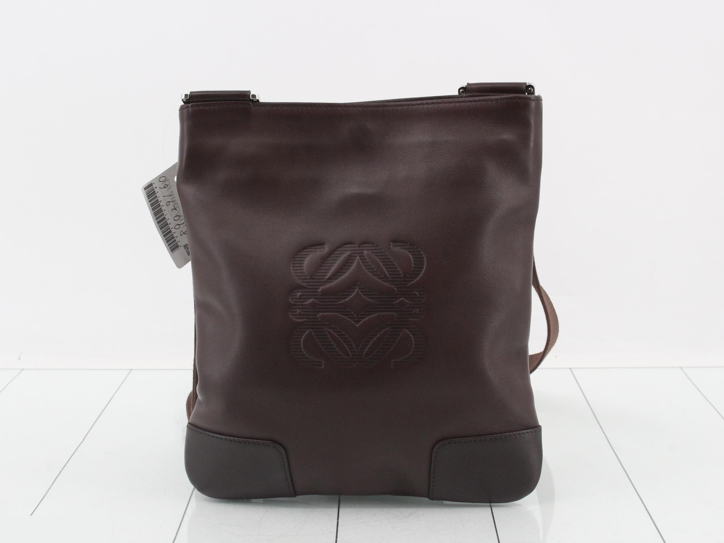 Anagram Shoulder Bag, Leather — view 2