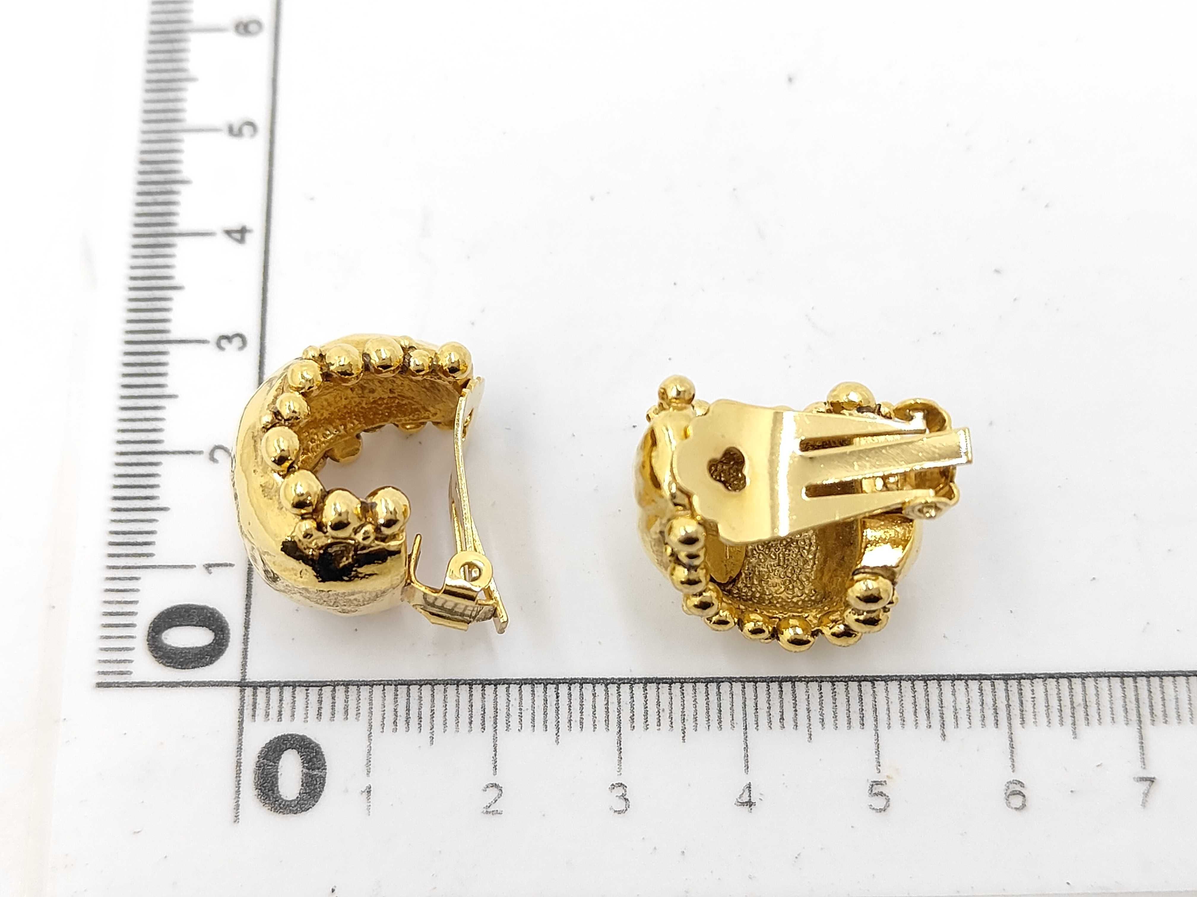 Dome Gold YG Earrings — view 6