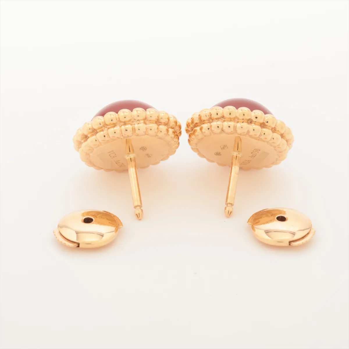 Perle Couleur Carnelian Earrings 750(PG) 7.9g JC792574 — view 4