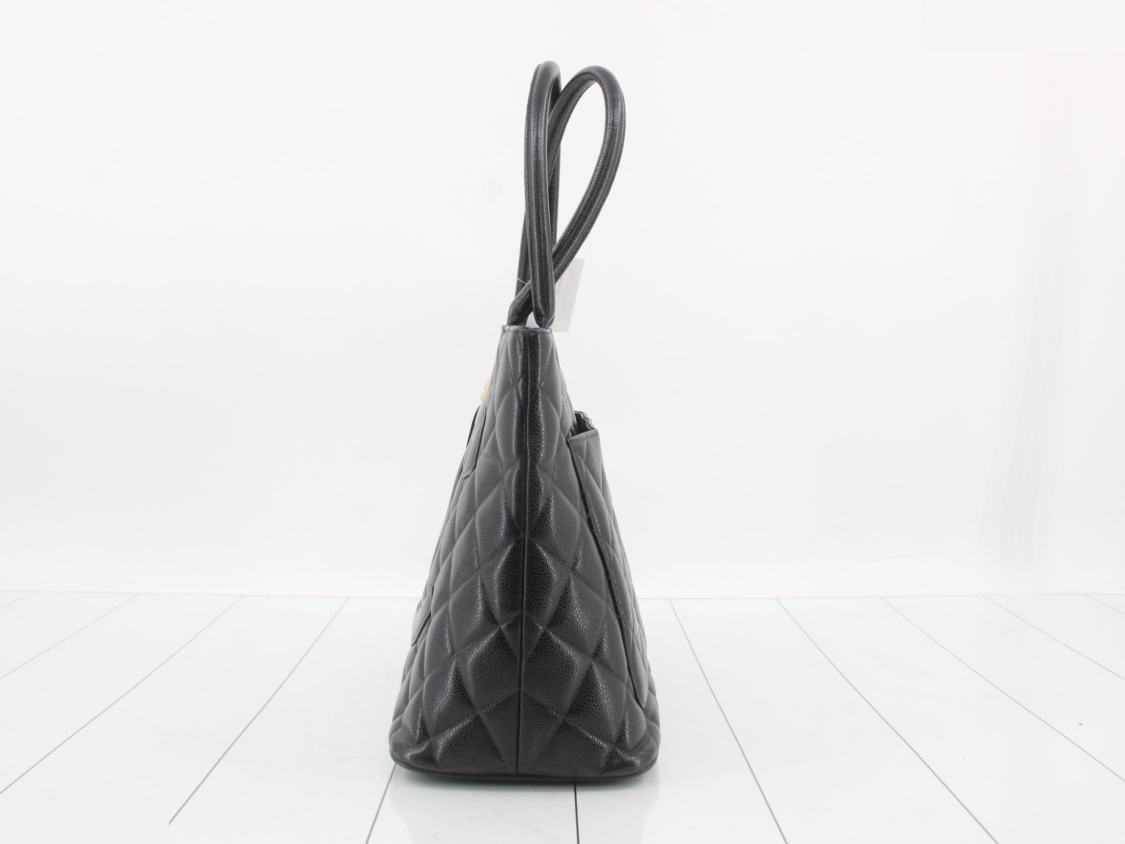 Reissue Tote Bag - Caviar Skin — view 3