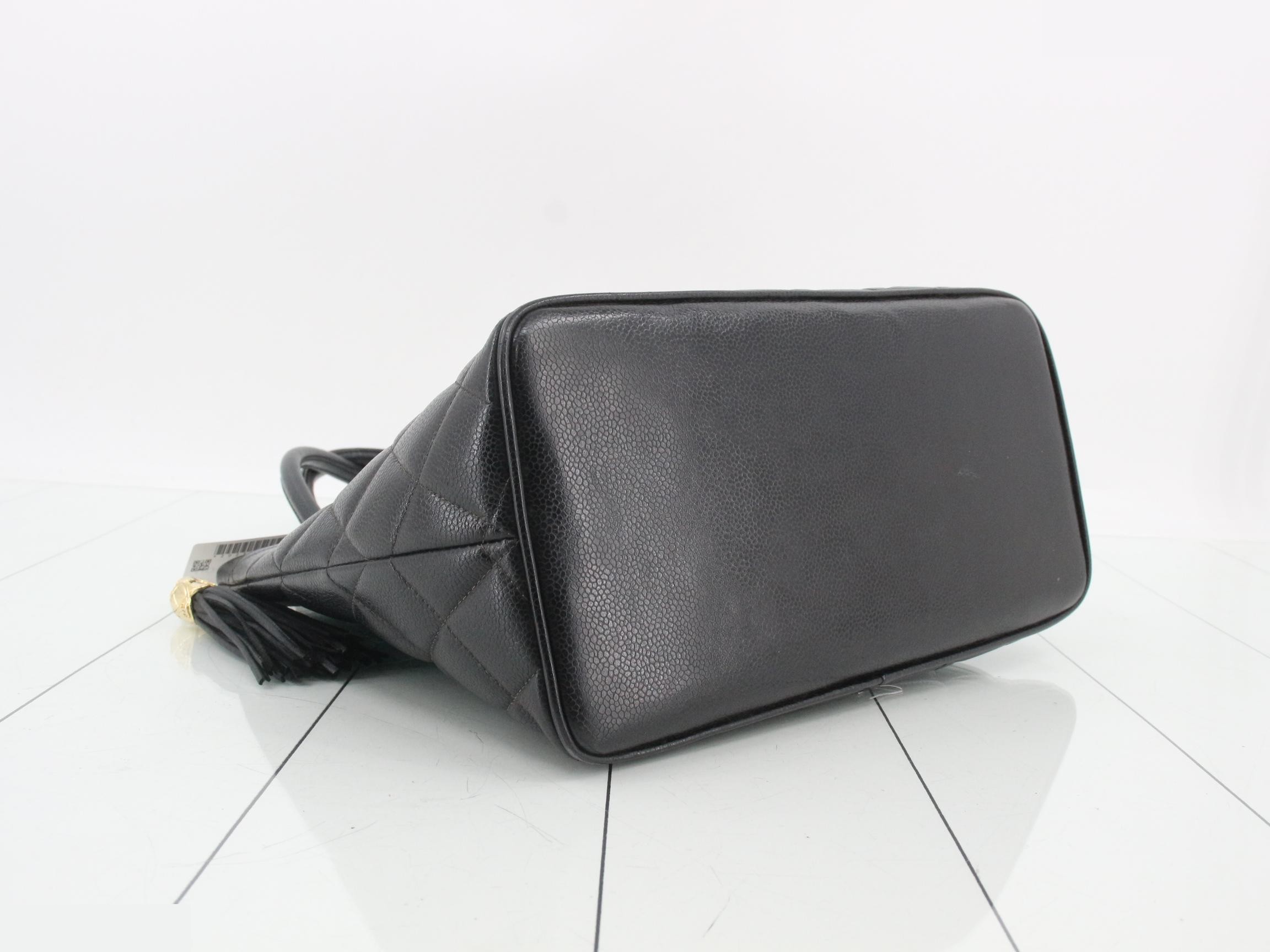 Reissue Tote Bag - Caviar Skin — view 5