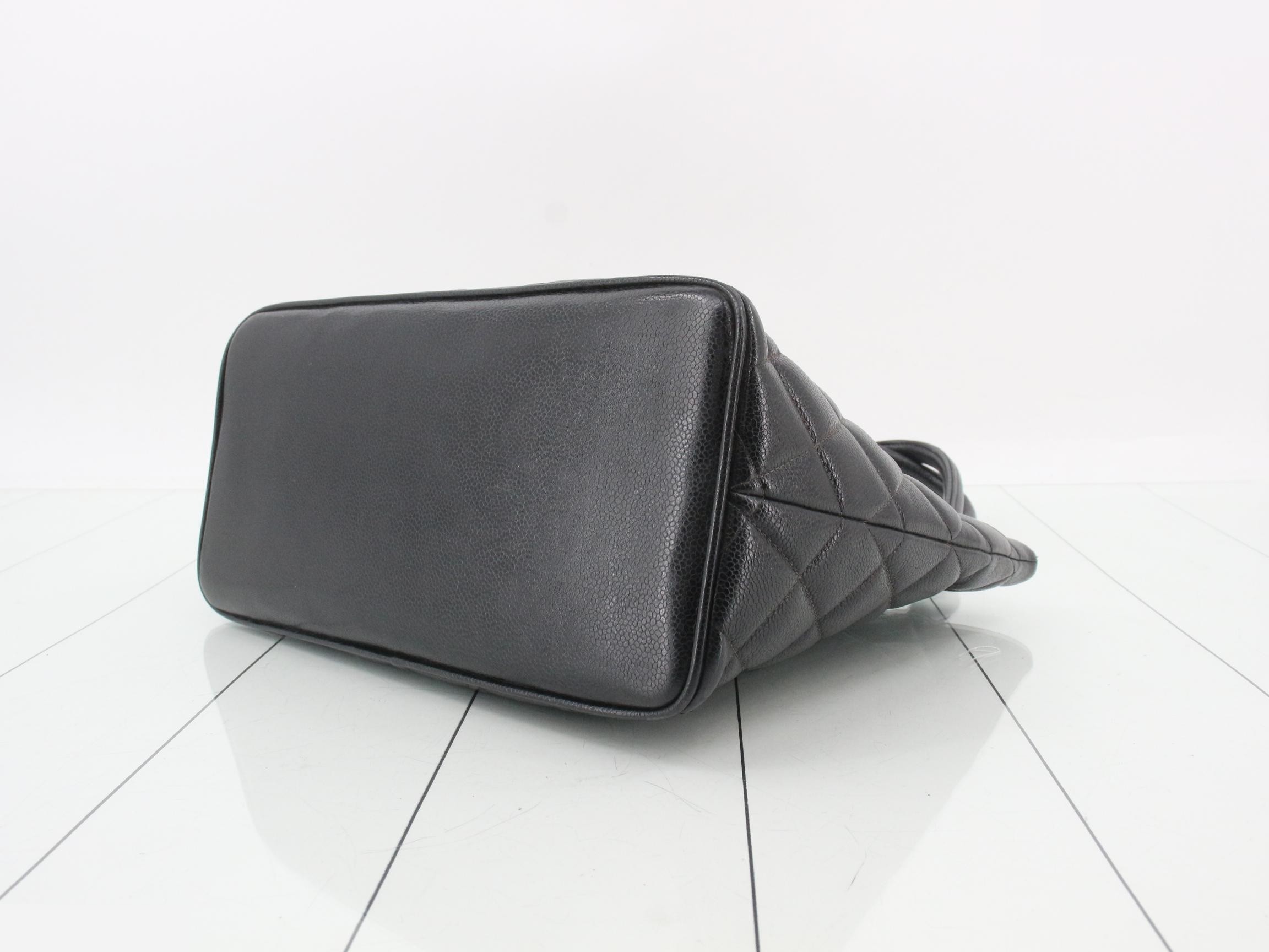 Reissue Tote Bag - Caviar Skin — view 6