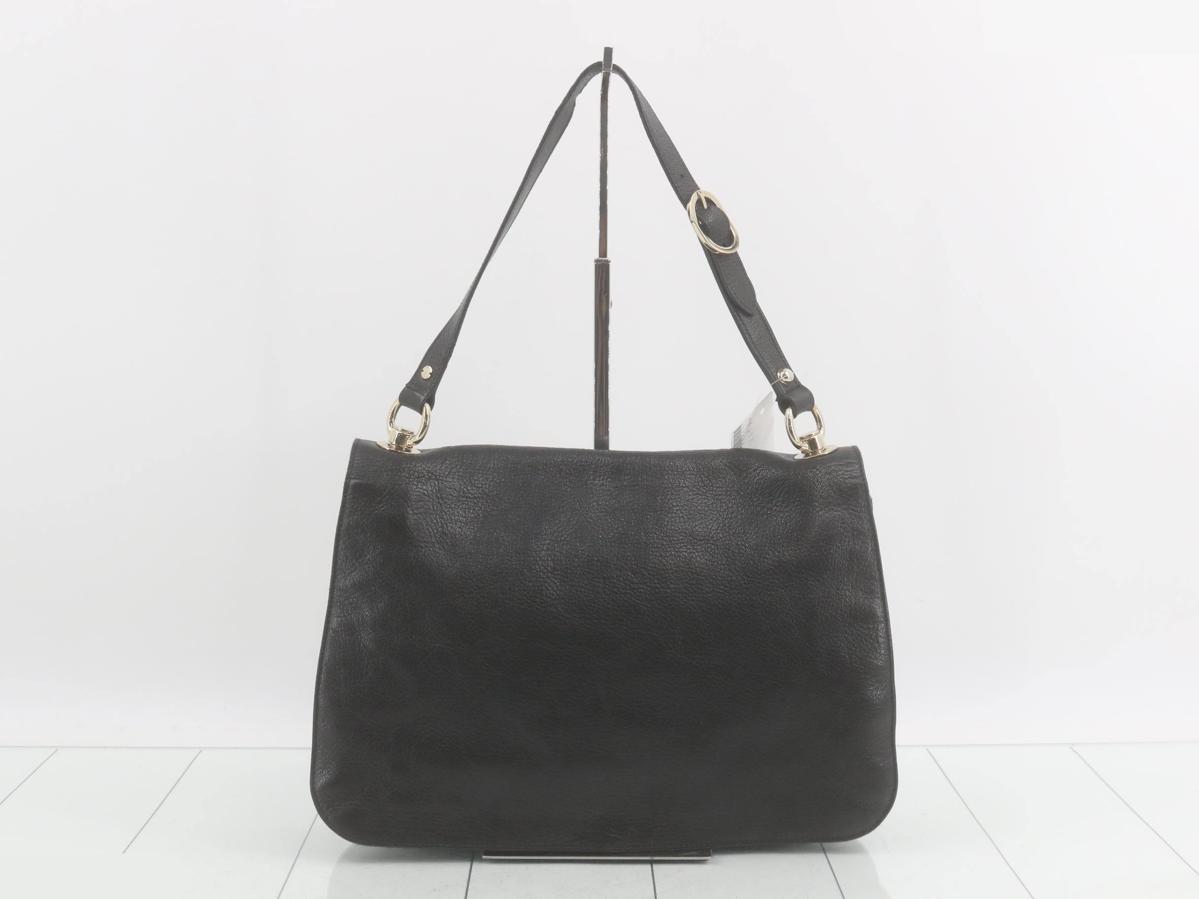 One-shoulder bag, interlocking design, 131034 — view 2