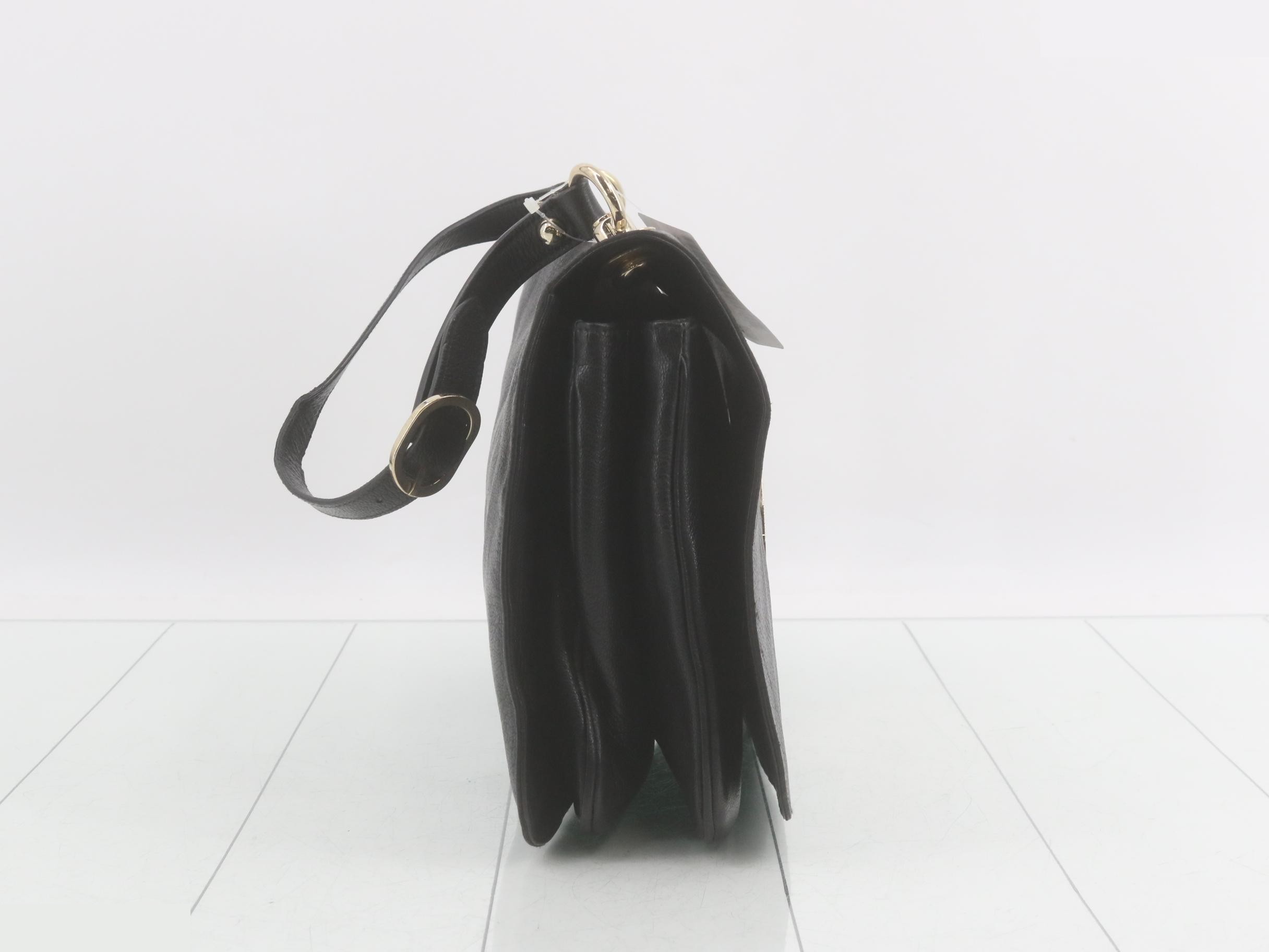 One-shoulder bag, interlocking design, 131034 — view 4
