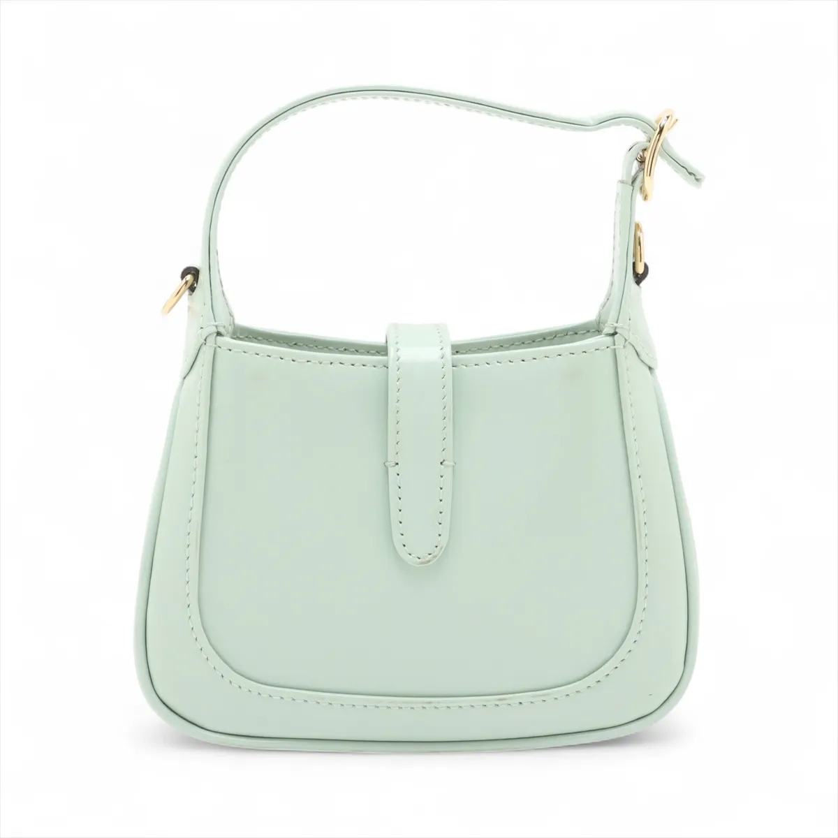 Jackie 1961 Nano Bag Leather 2WAY Handbag Green 760249 — view 2