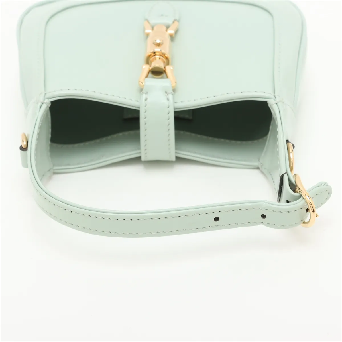 Jackie 1961 Nano Bag Leather 2WAY Handbag Green 760249 — view 5