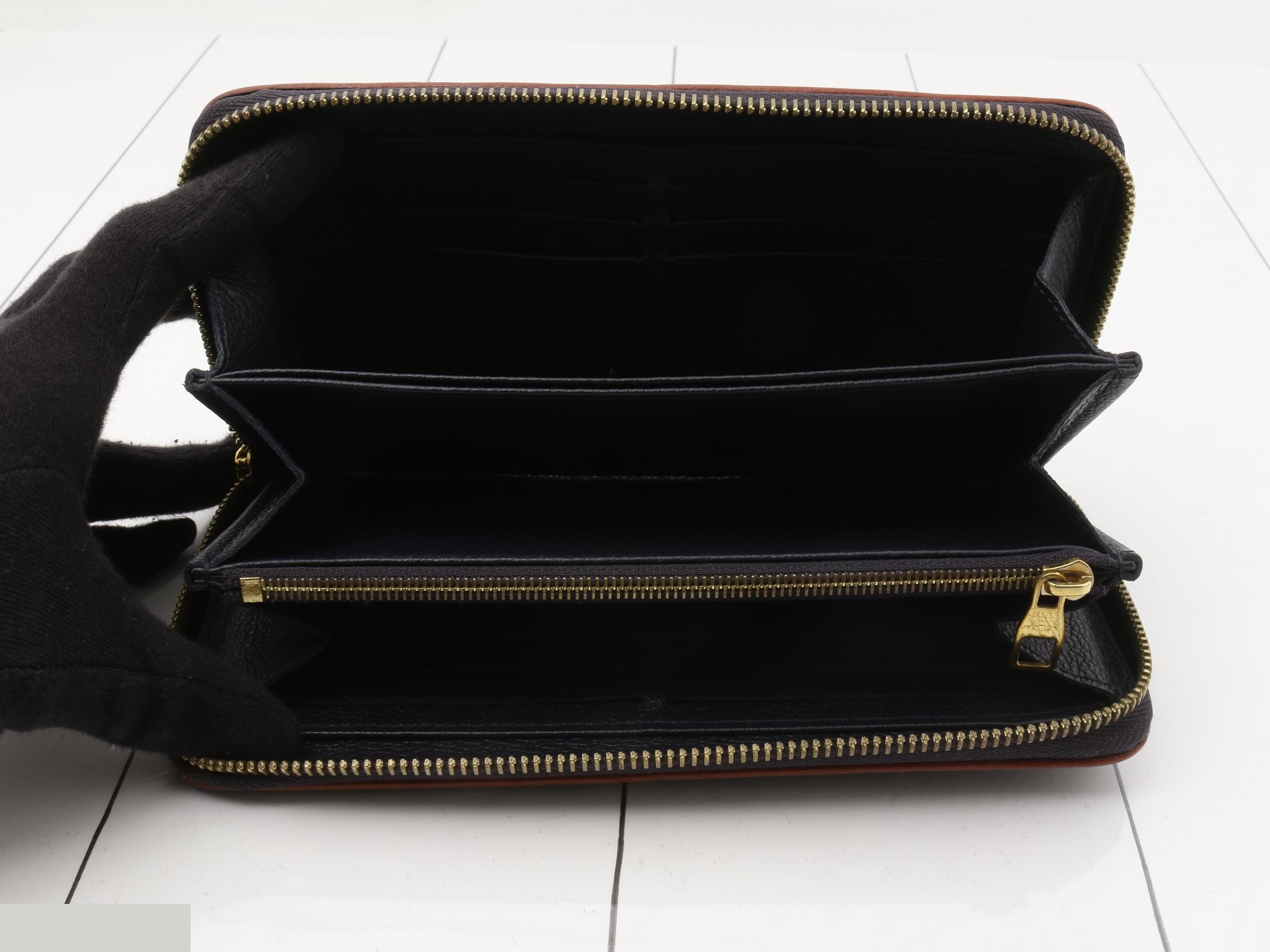 Empreinte Zippy Wallet Marine Rouge M62121 — view 4