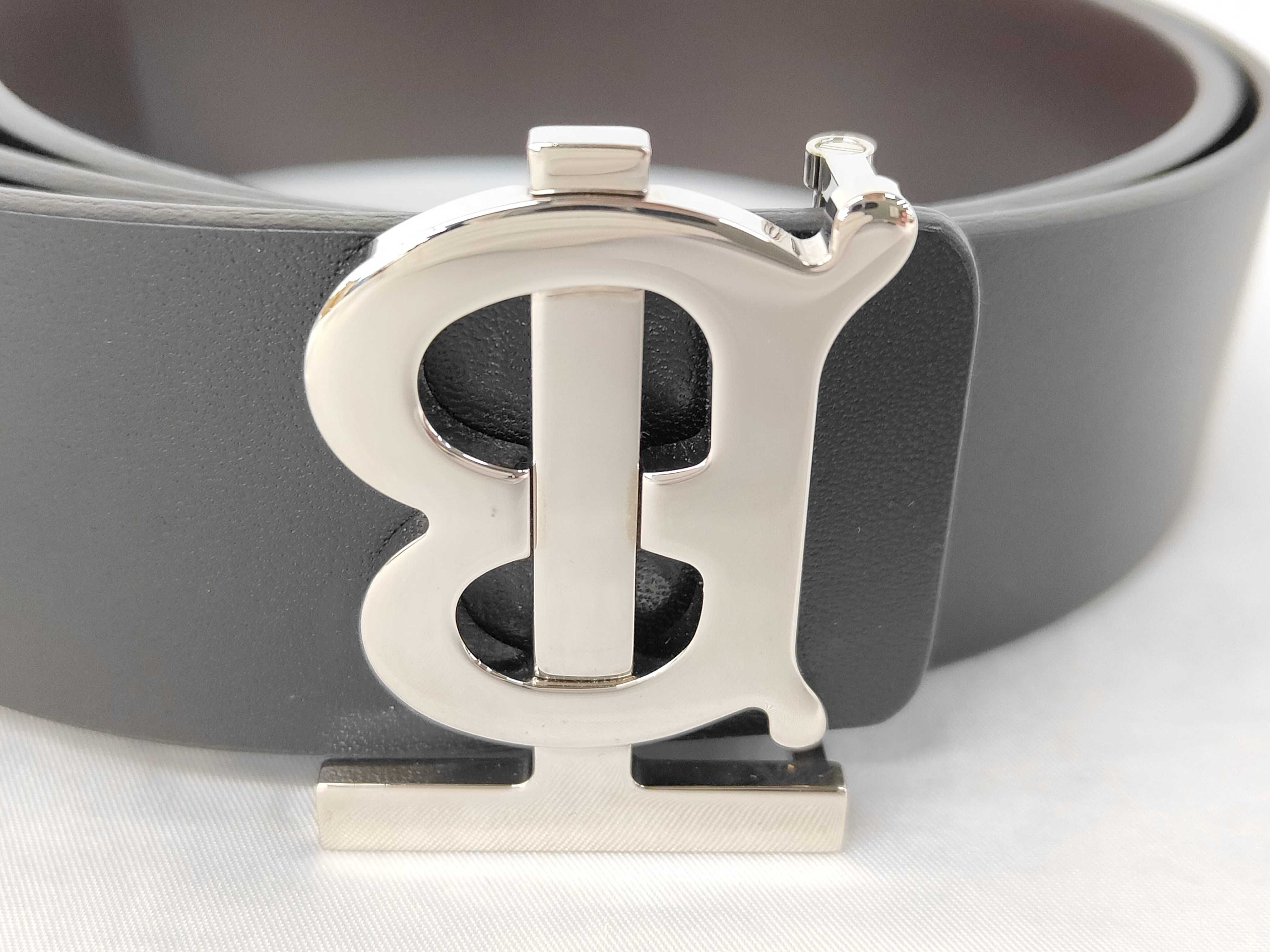 TB Logo Leather Belt — view 2