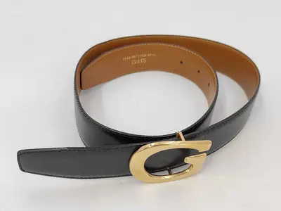 Reversible Belt, Leather, Black/Camel, 036・1406