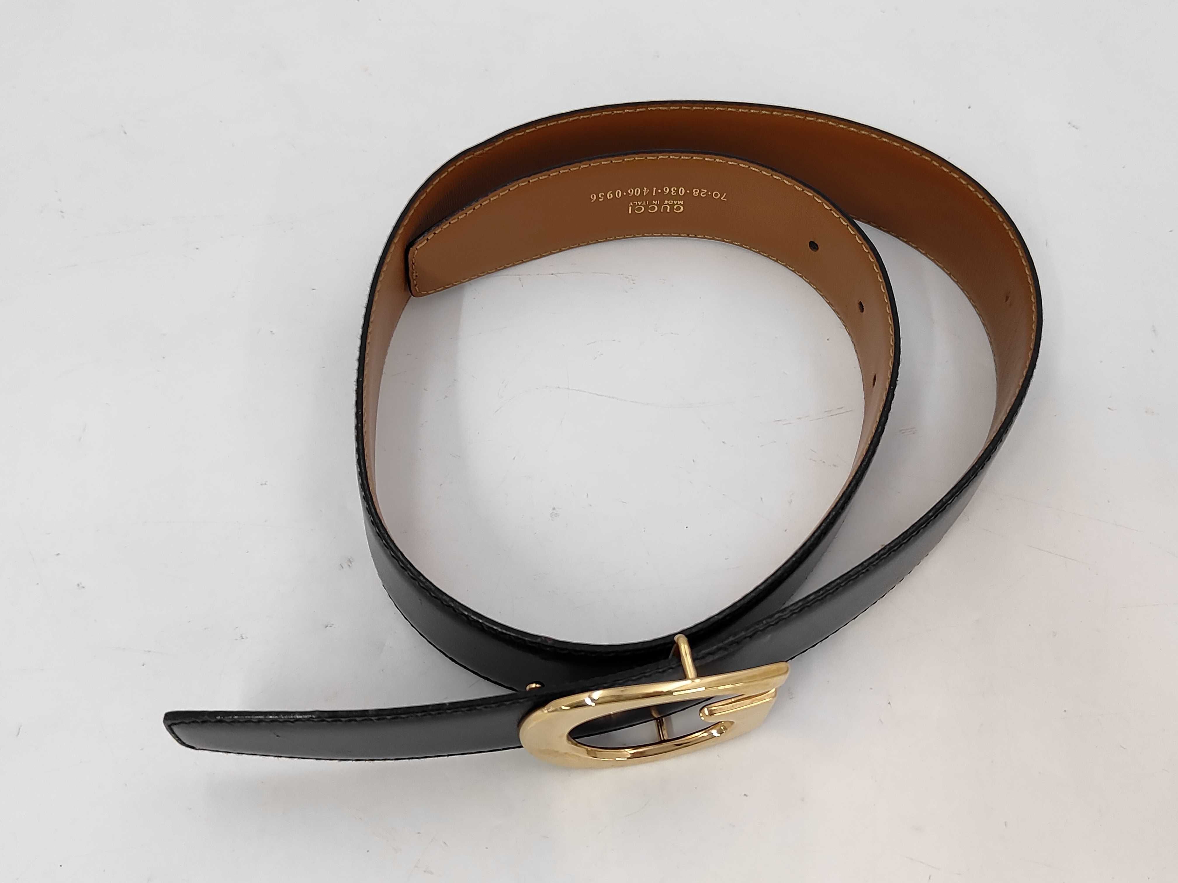 Reversible Belt, Leather, Black/Camel, 036・1406 — view 2
