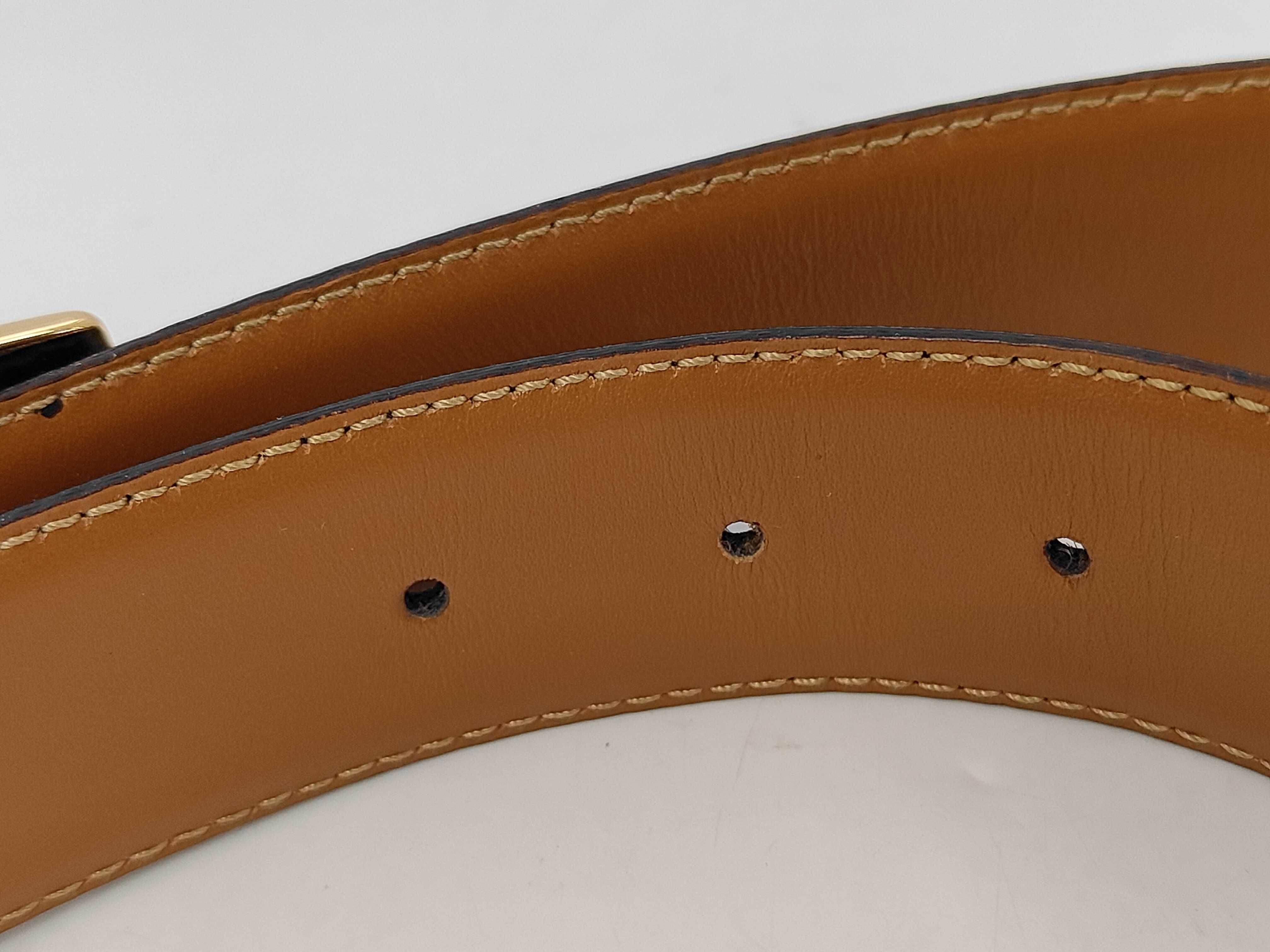 Reversible Belt, Leather, Black/Camel, 036・1406 — view 4
