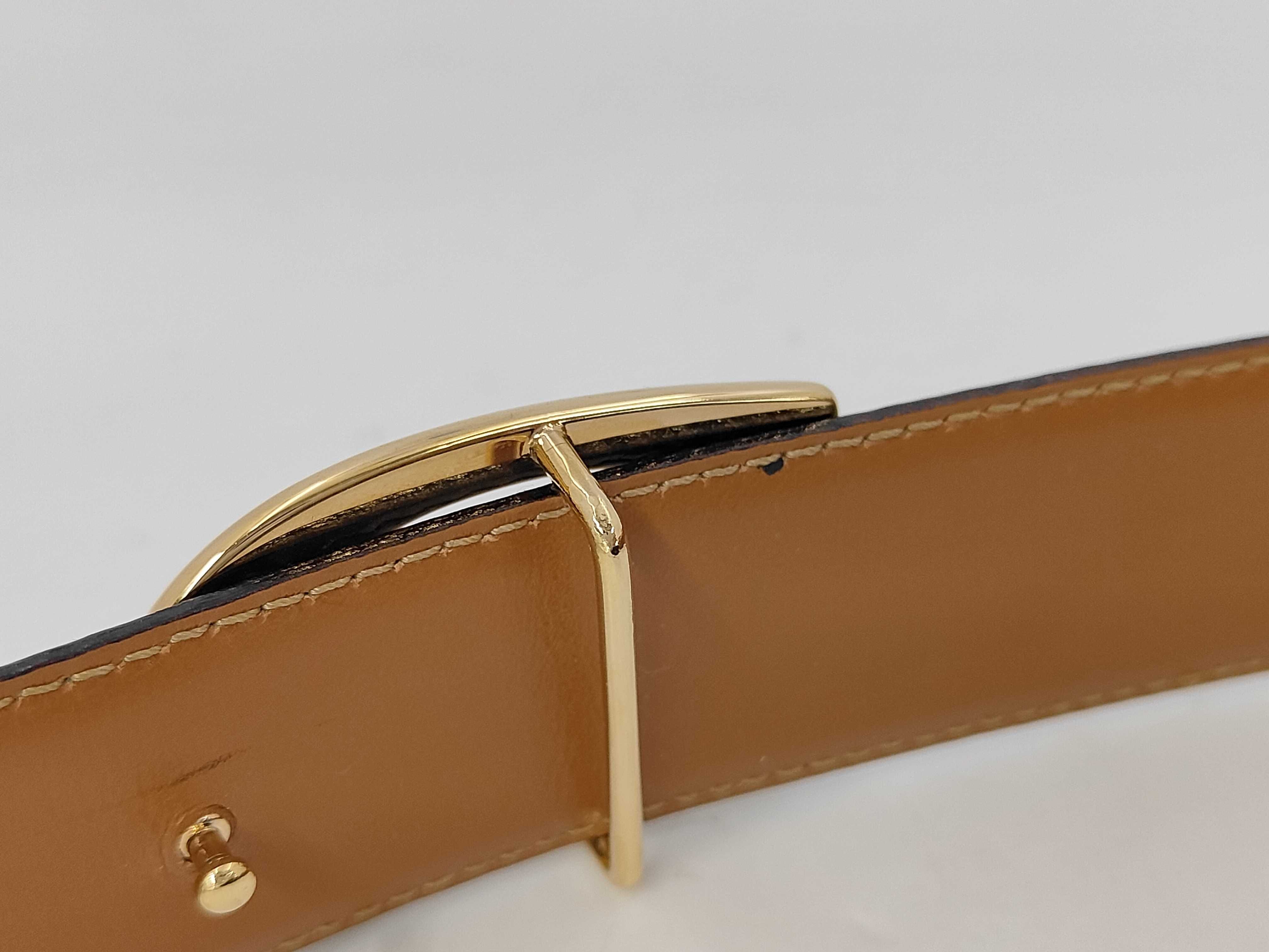 Reversible Belt, Leather, Black/Camel, 036・1406 — view 7