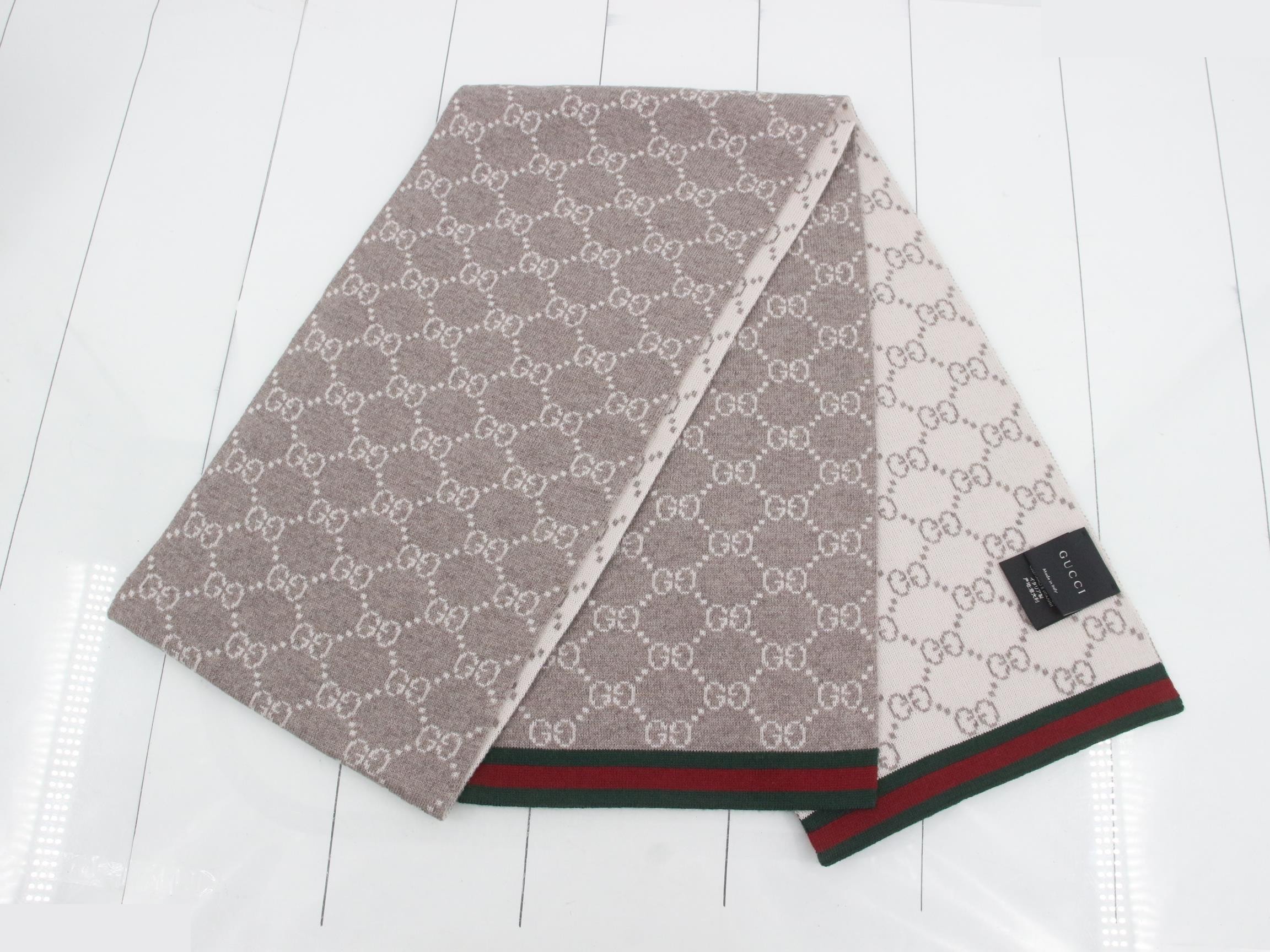 Sherry GG Reversible Scarf (with tags) — view 3