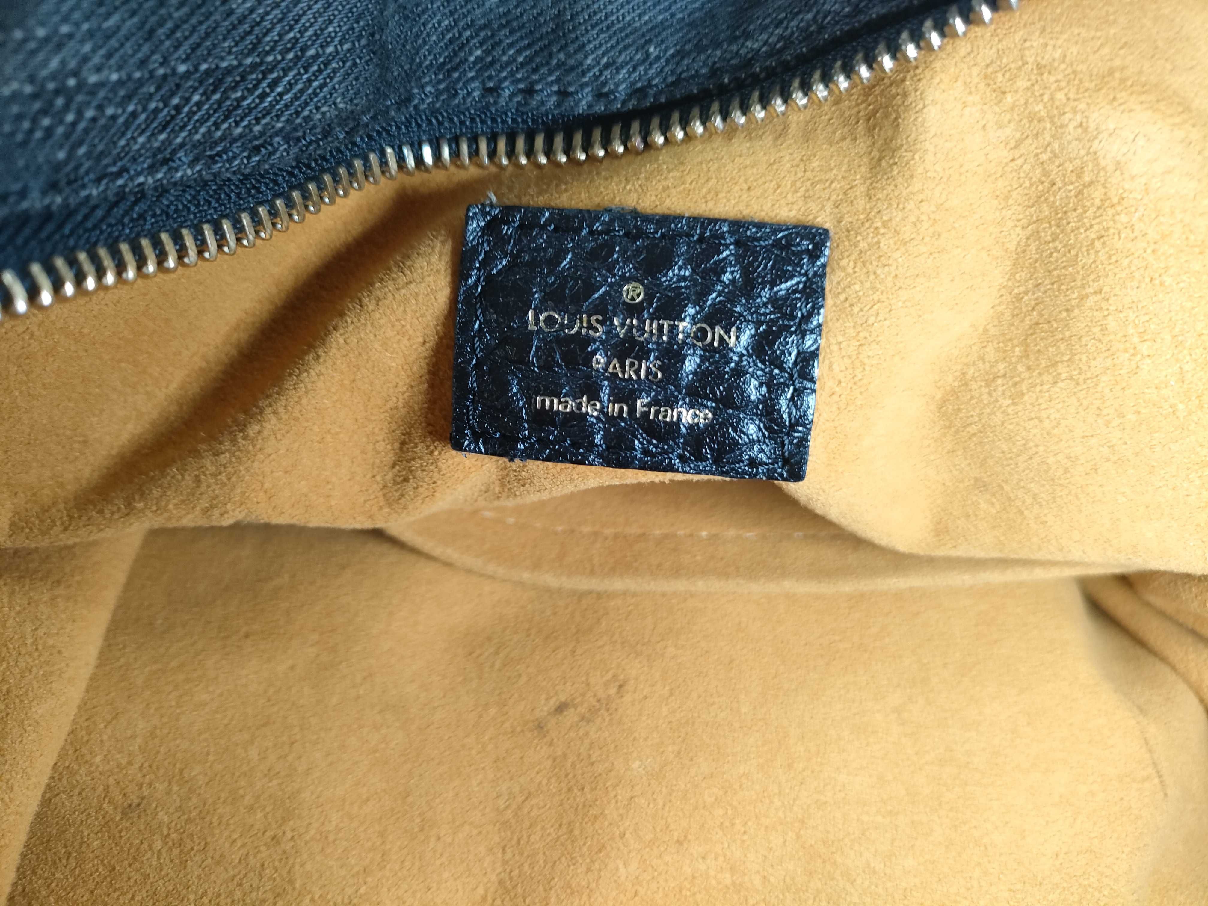 Monogram Denim Neo Cavie Monogram Denim Handbag — view 12
