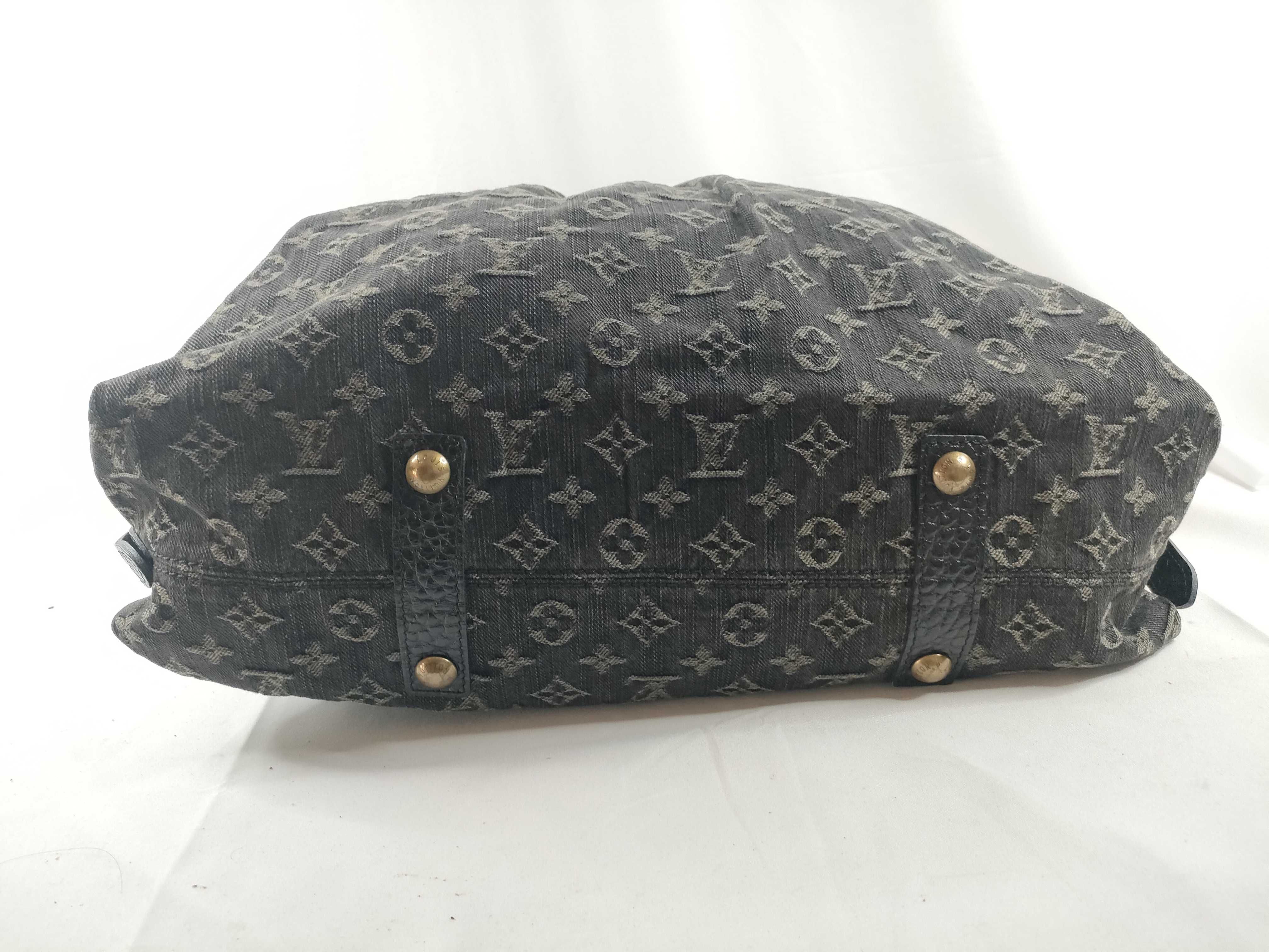 Monogram Denim Neo Cavie Monogram Denim Handbag — view 4
