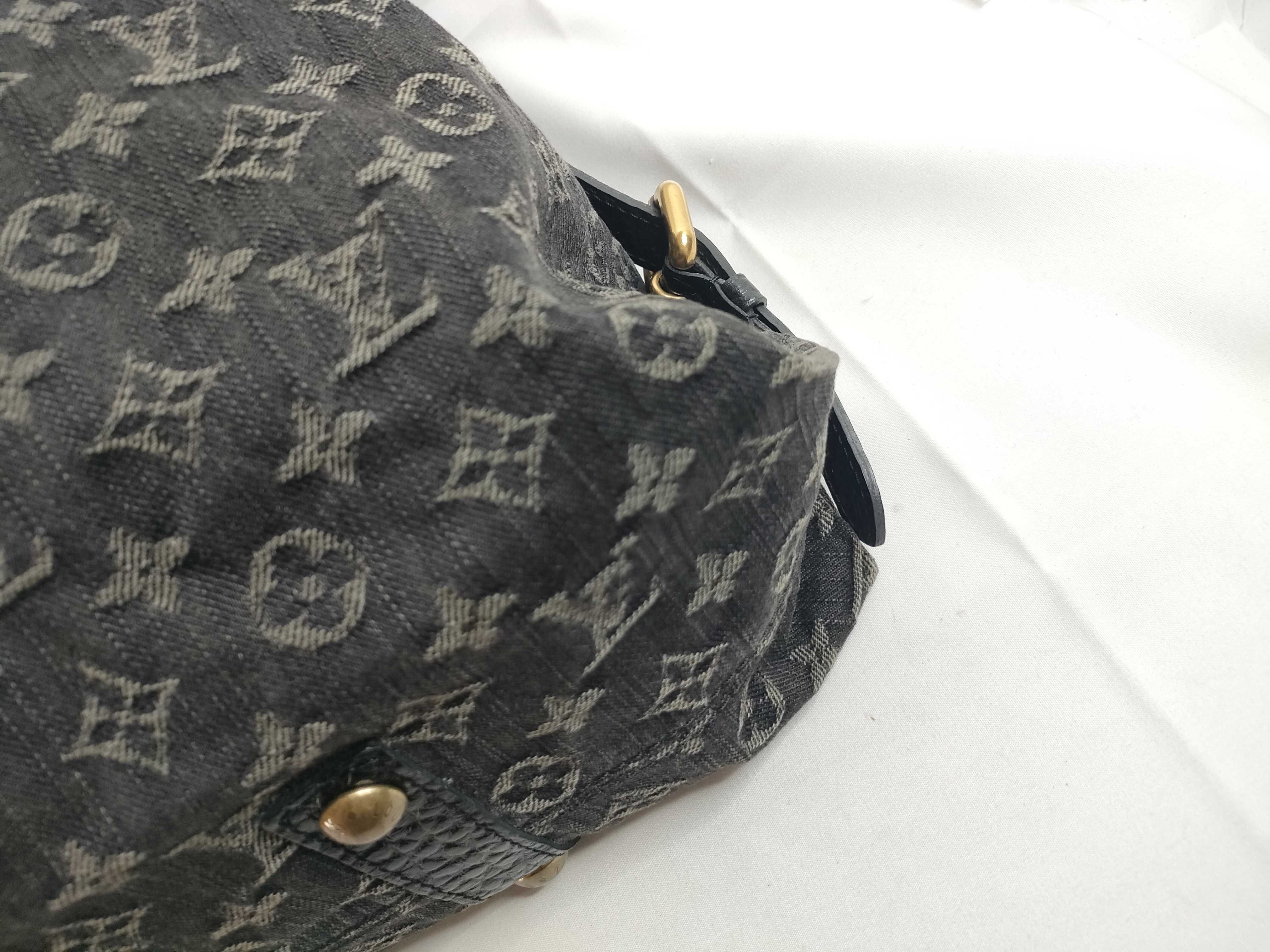 Monogram Denim Neo Cavie Monogram Denim Handbag — view 5