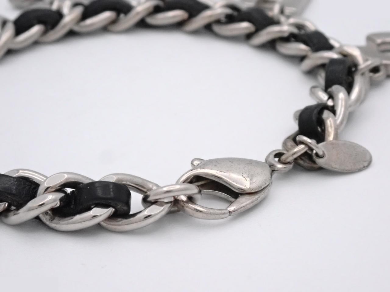 Matelassé Logo Chain Bracelet SV 04V — view 3