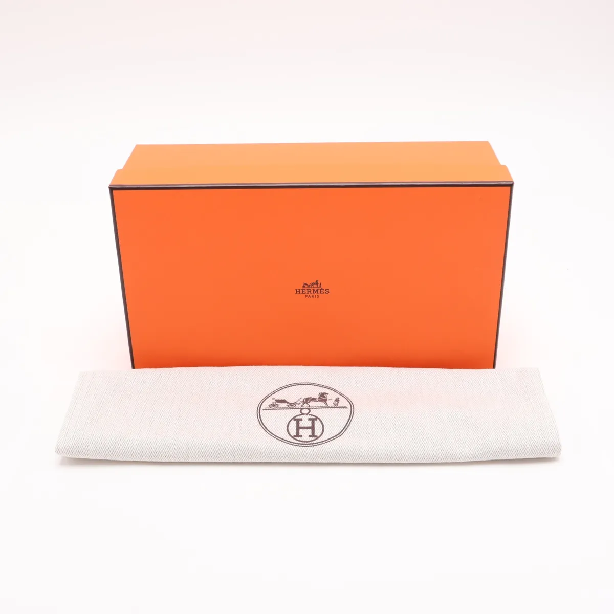 [Individually packaged] Hermes Pochette Kelly Mini, Veau Swift, Etoupe, Silver Hardware, G: 2026 — view 10