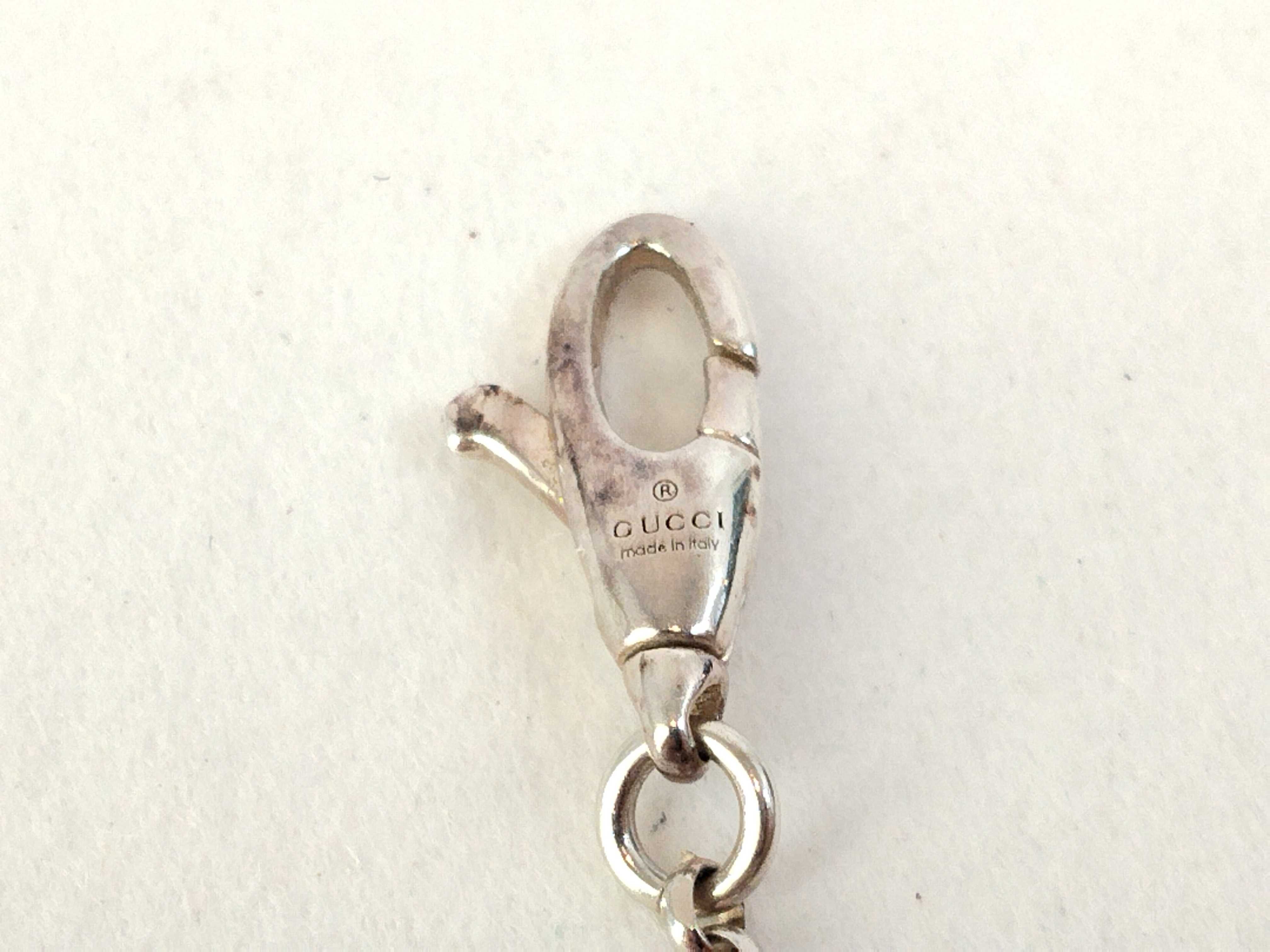 Double G Key Necklace, SV925 Necklace — view 4