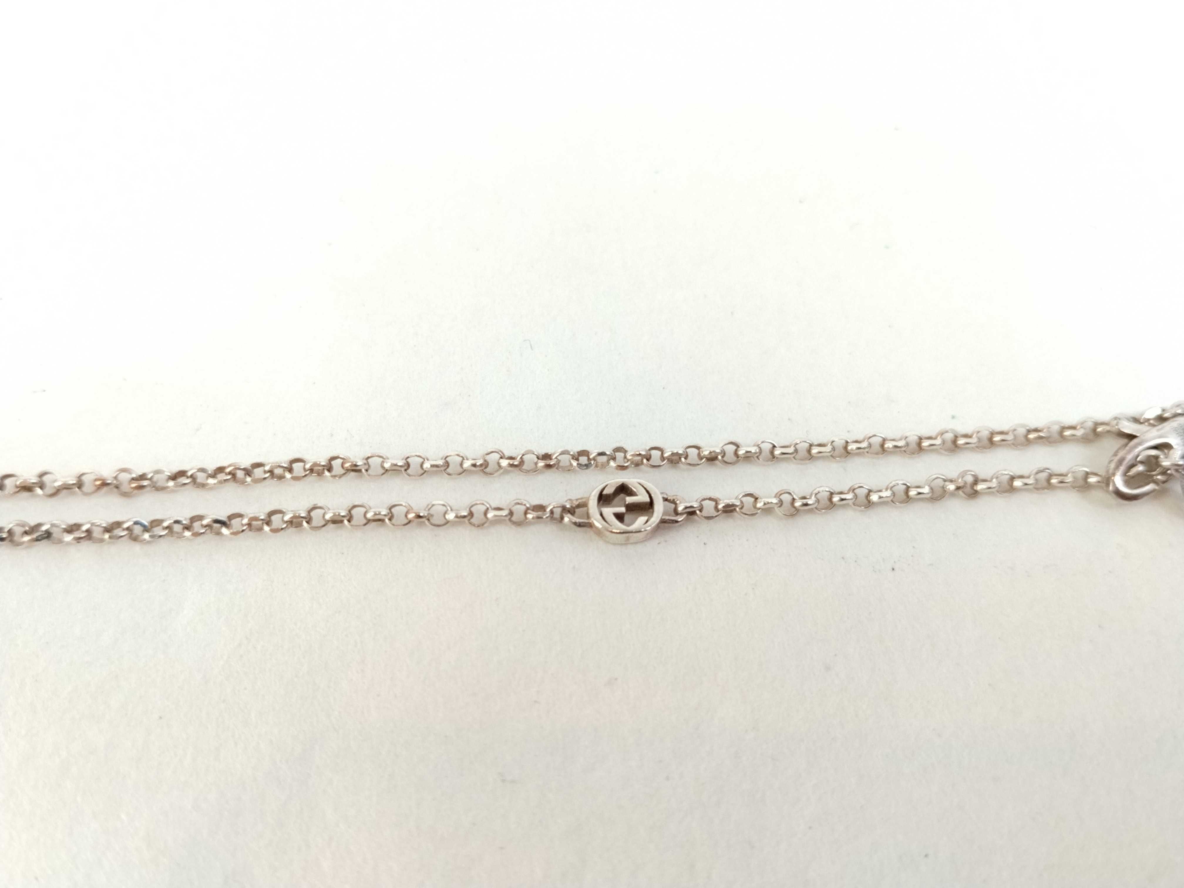 Double G Key Necklace, SV925 Necklace — view 7