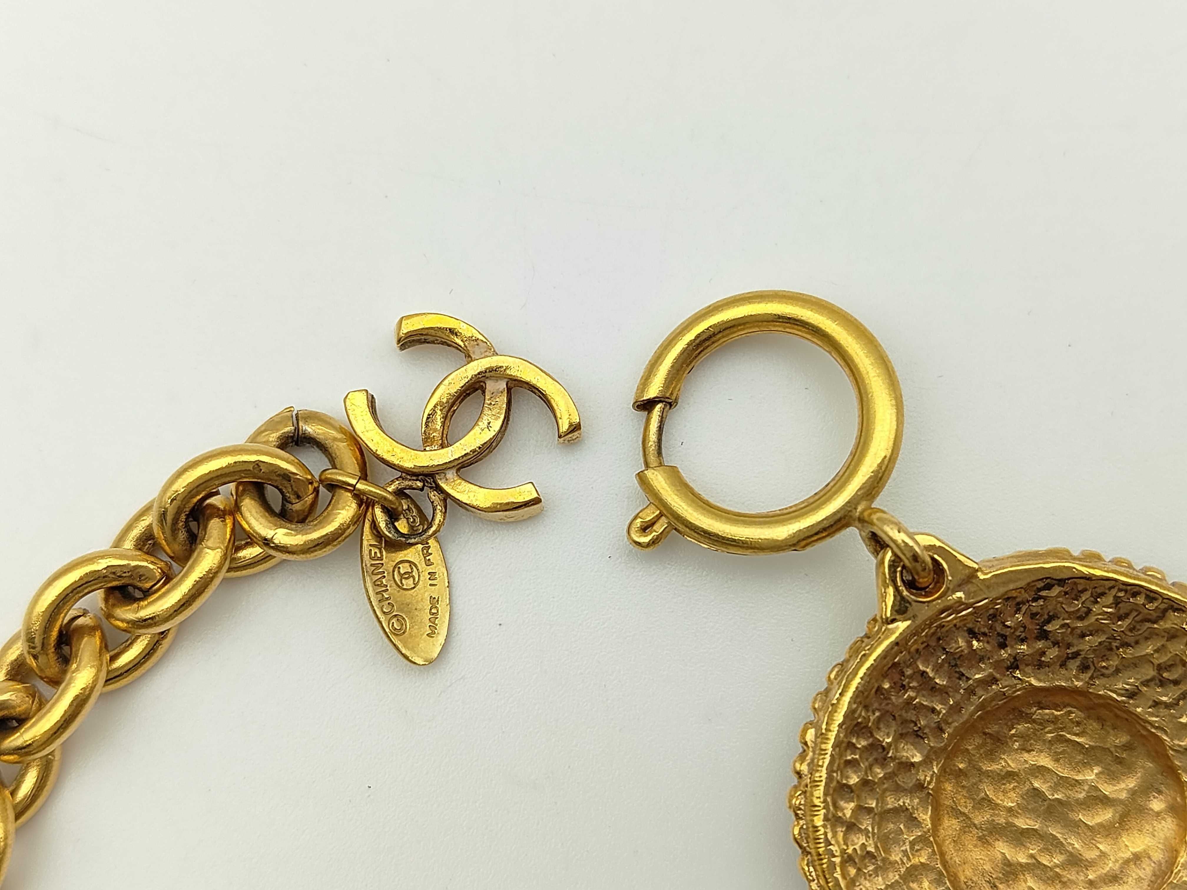Logo/Carbon Gold Bracelet Vintage Bracelet/Bangle — view 2