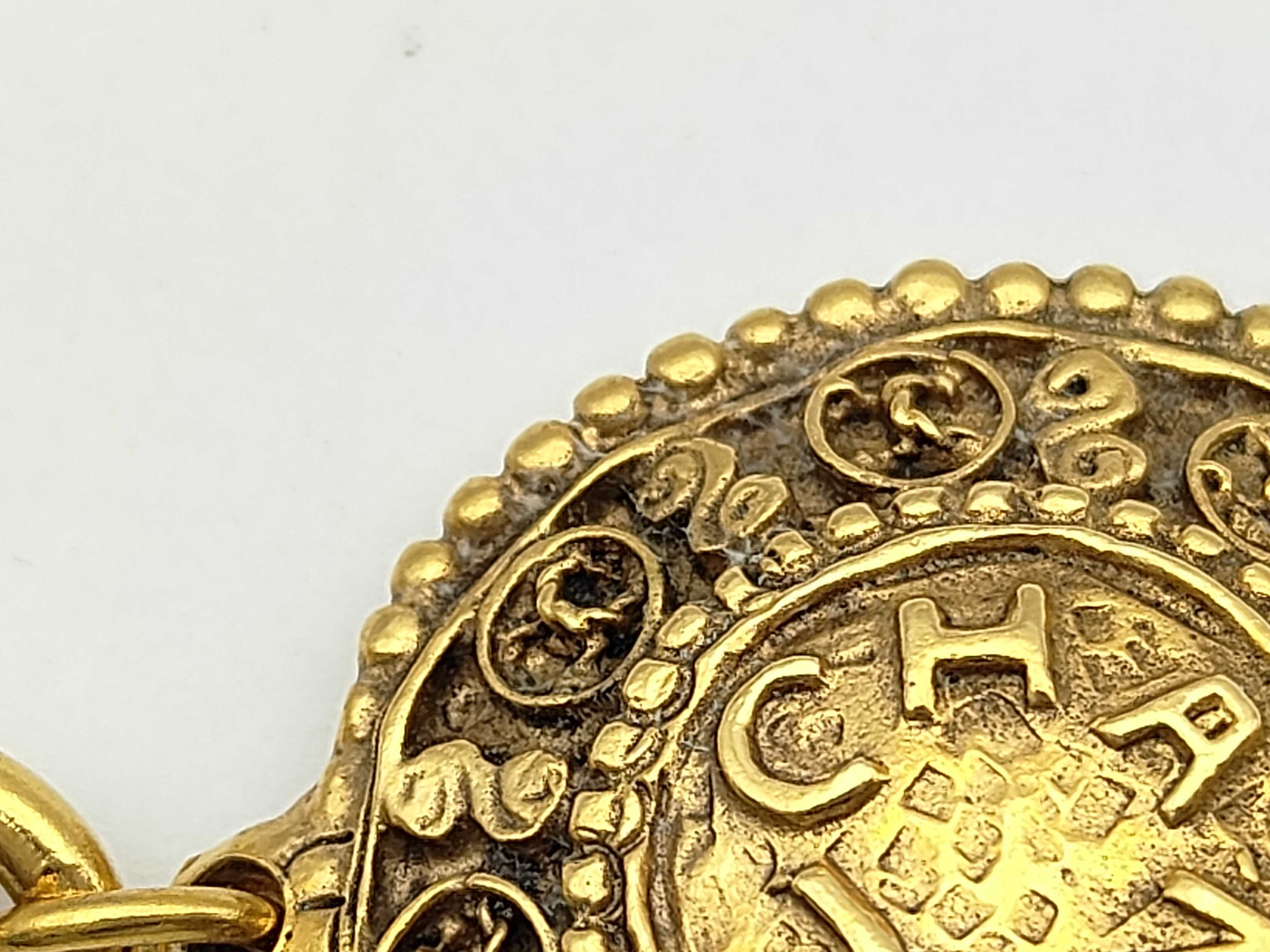 Logo/Carbon Gold Bracelet Vintage Bracelet/Bangle — view 7