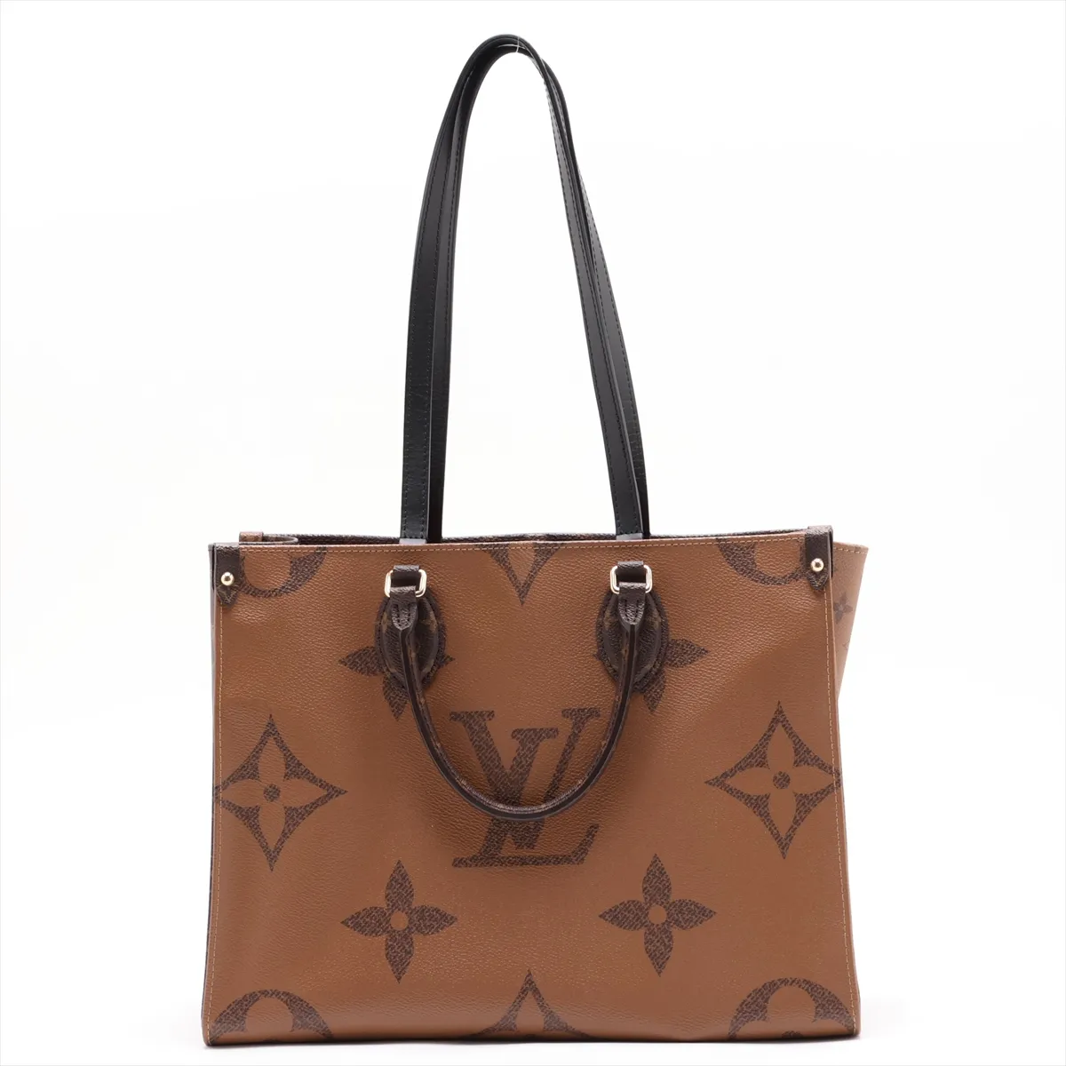 Giant Monogram Reverse OnTheGo MM M45321 Brown (RFID detected) — view 2