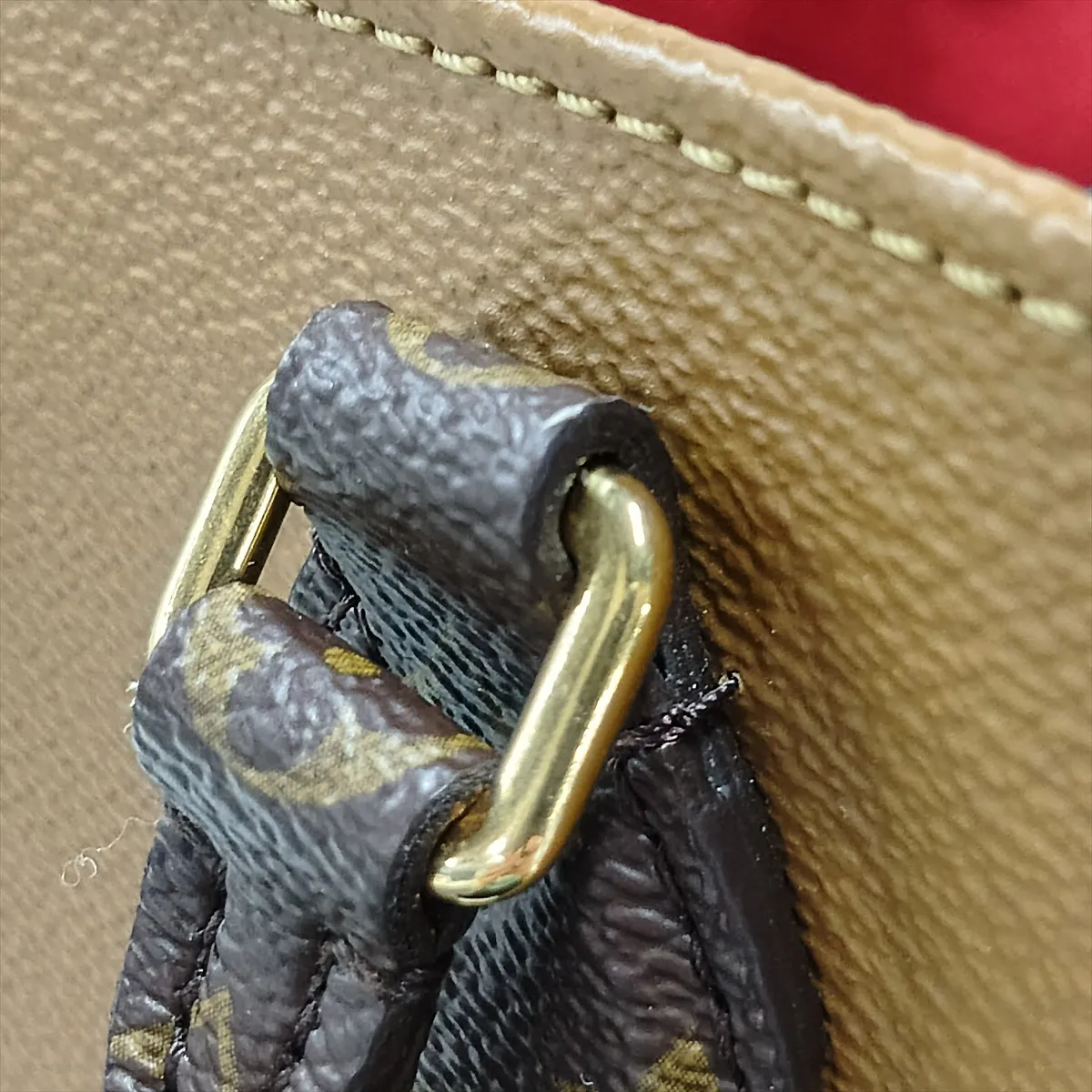Giant Monogram Reverse OnTheGo MM M45321 Brown (RFID detected) — view 12