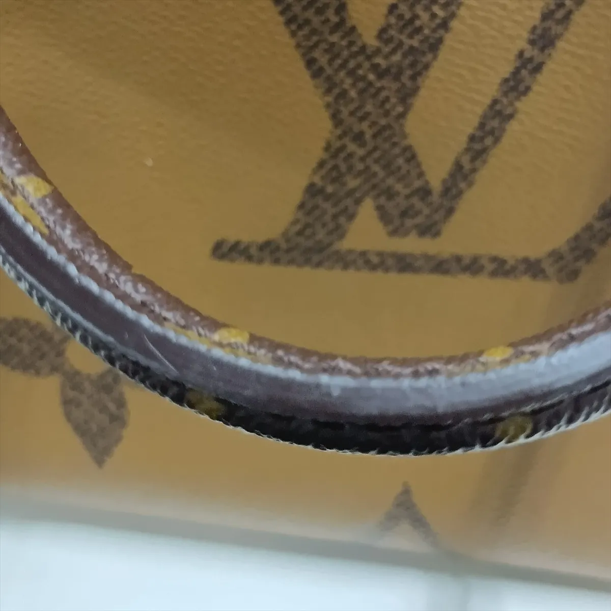 Giant Monogram Reverse OnTheGo MM M45321 Brown (RFID detected) — view 13