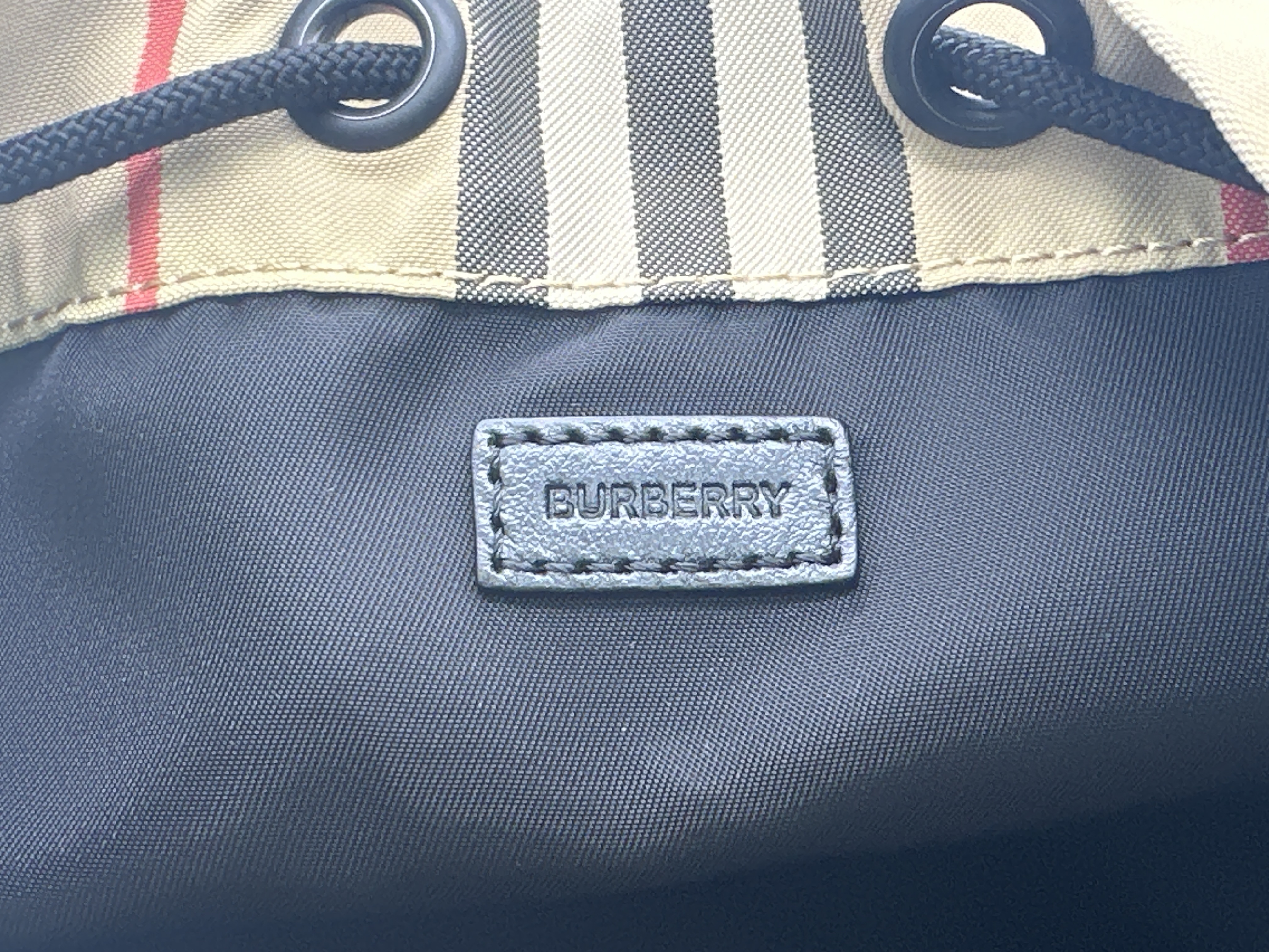 Checkered Drawstring Bag — view 6