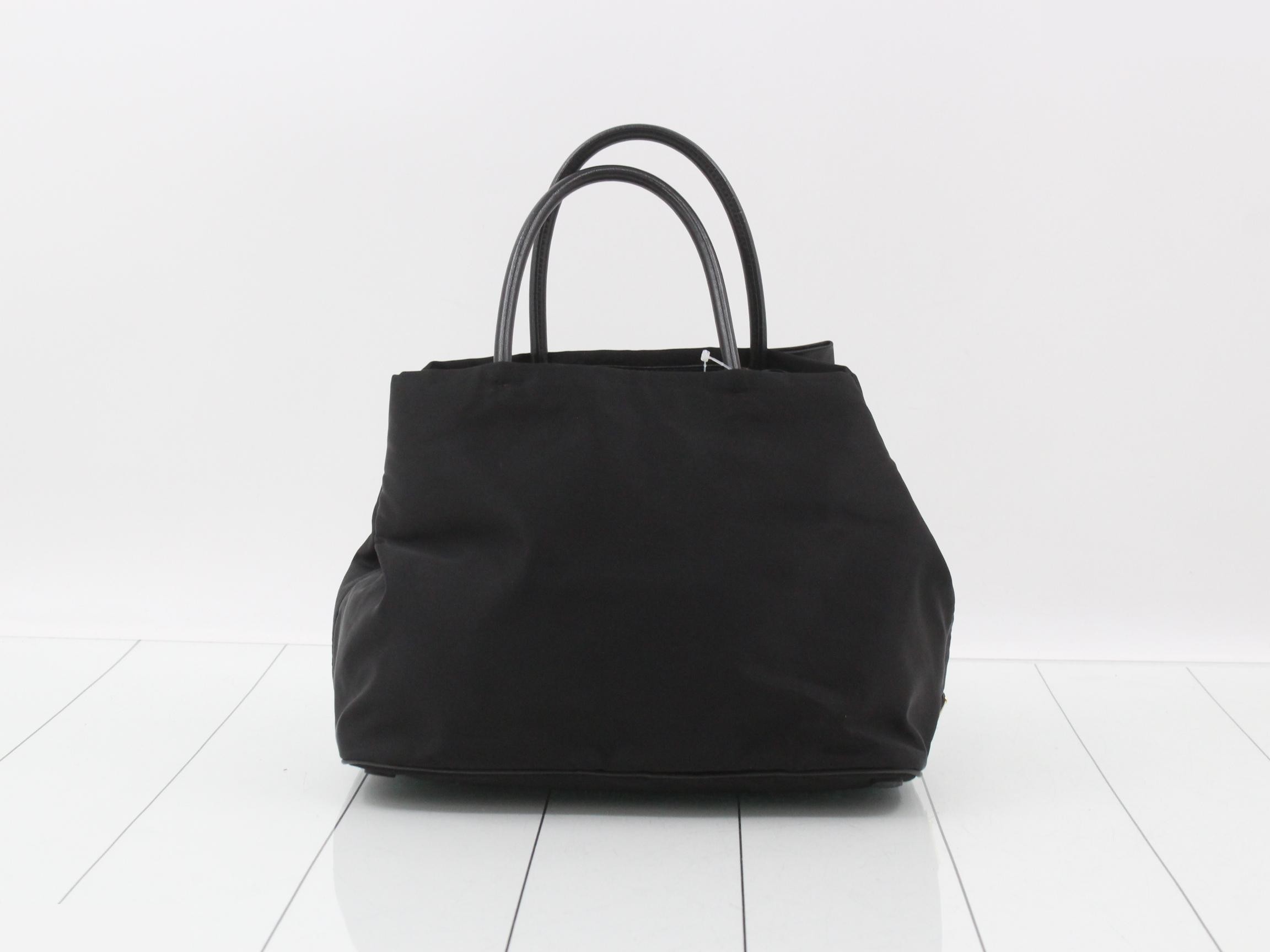 2-way Ribbon Leather x Nylon Shoulder Bag — view 2