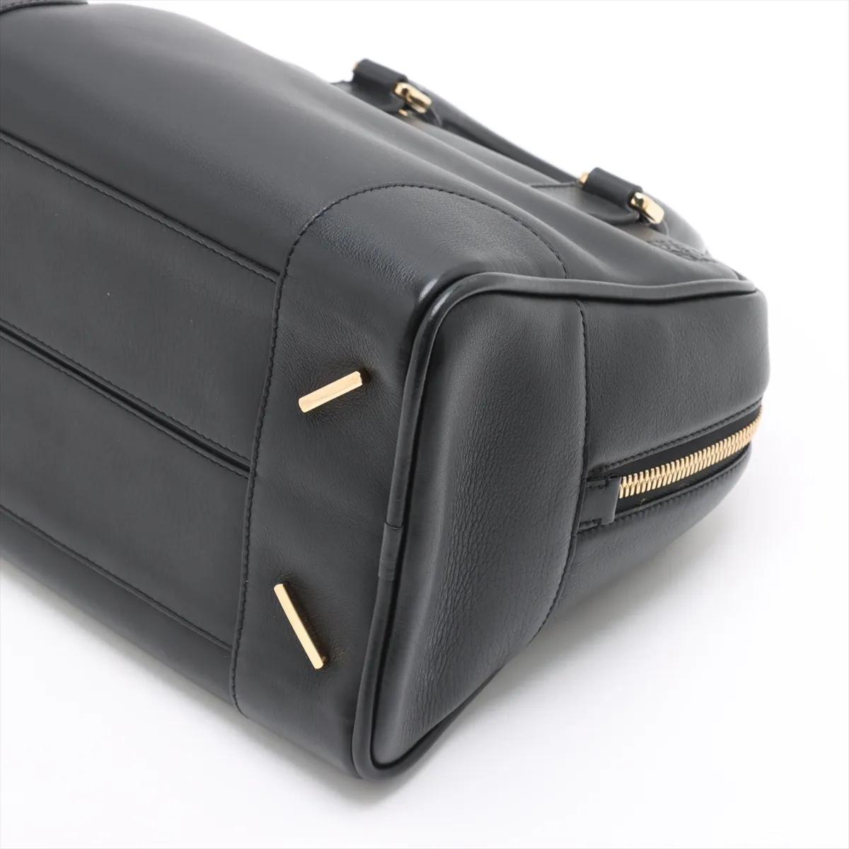 Amazona 28 Leather 2-Way Handbag, Black — view 3