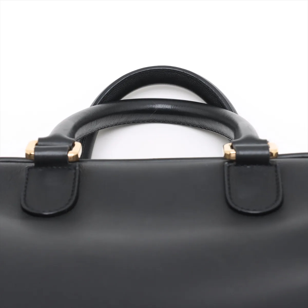 Amazona 28 Leather 2-Way Handbag, Black — view 6