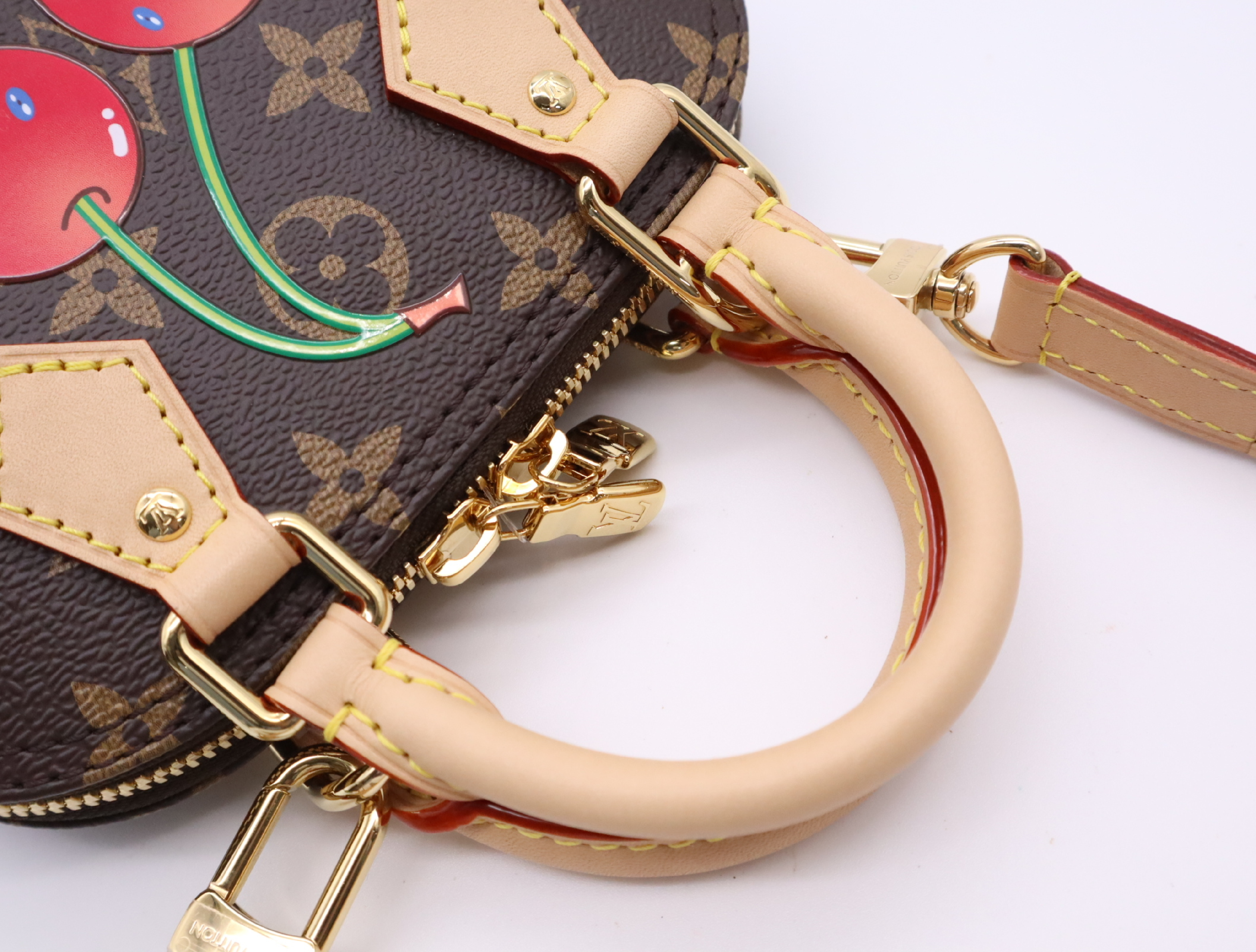 M13416 Monogram LV x TM Nano Alma Handbag with Shoulder Strap and Dust Bag — view 11