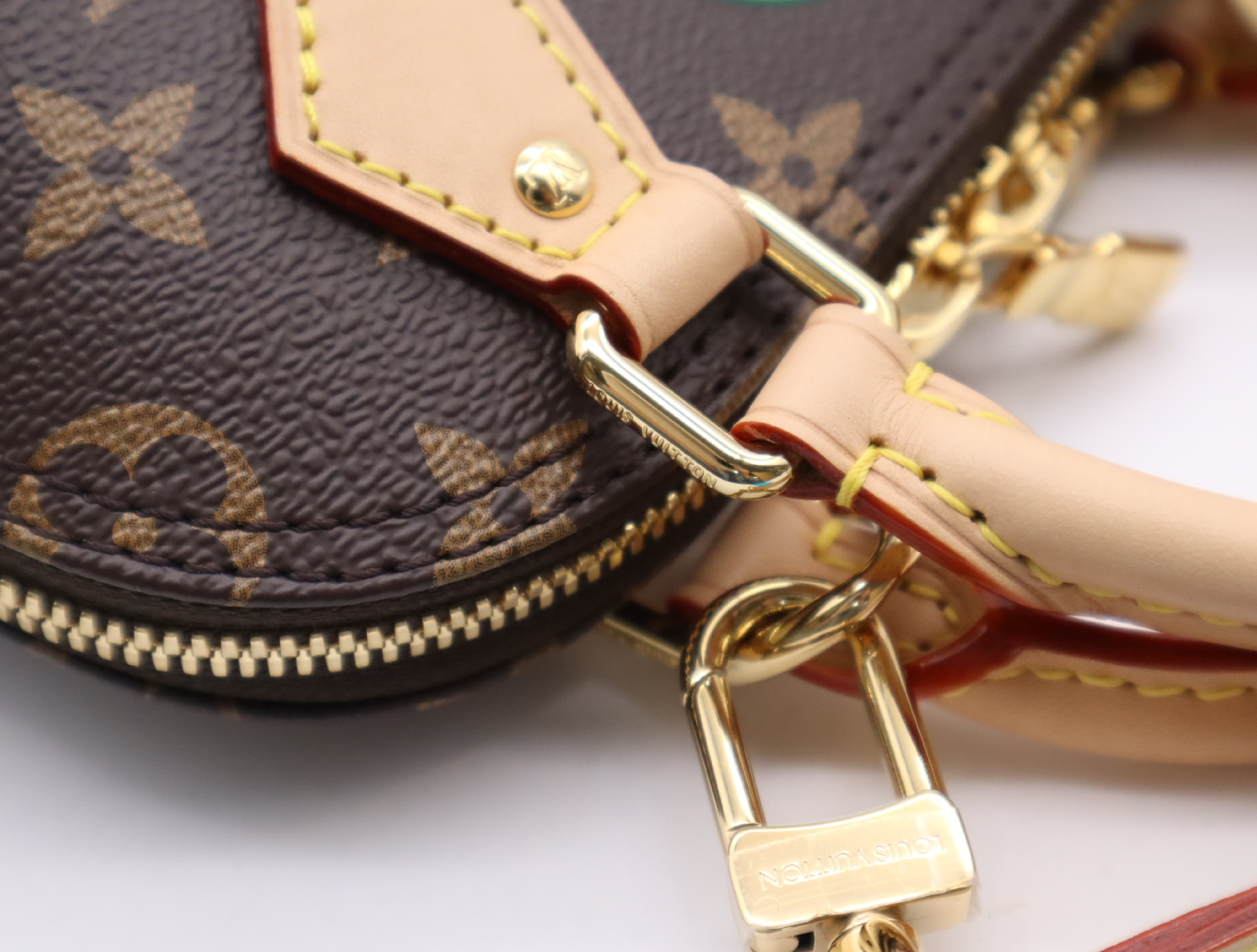 M13416 Monogram LV x TM Nano Alma Handbag with Shoulder Strap and Dust Bag — view 8