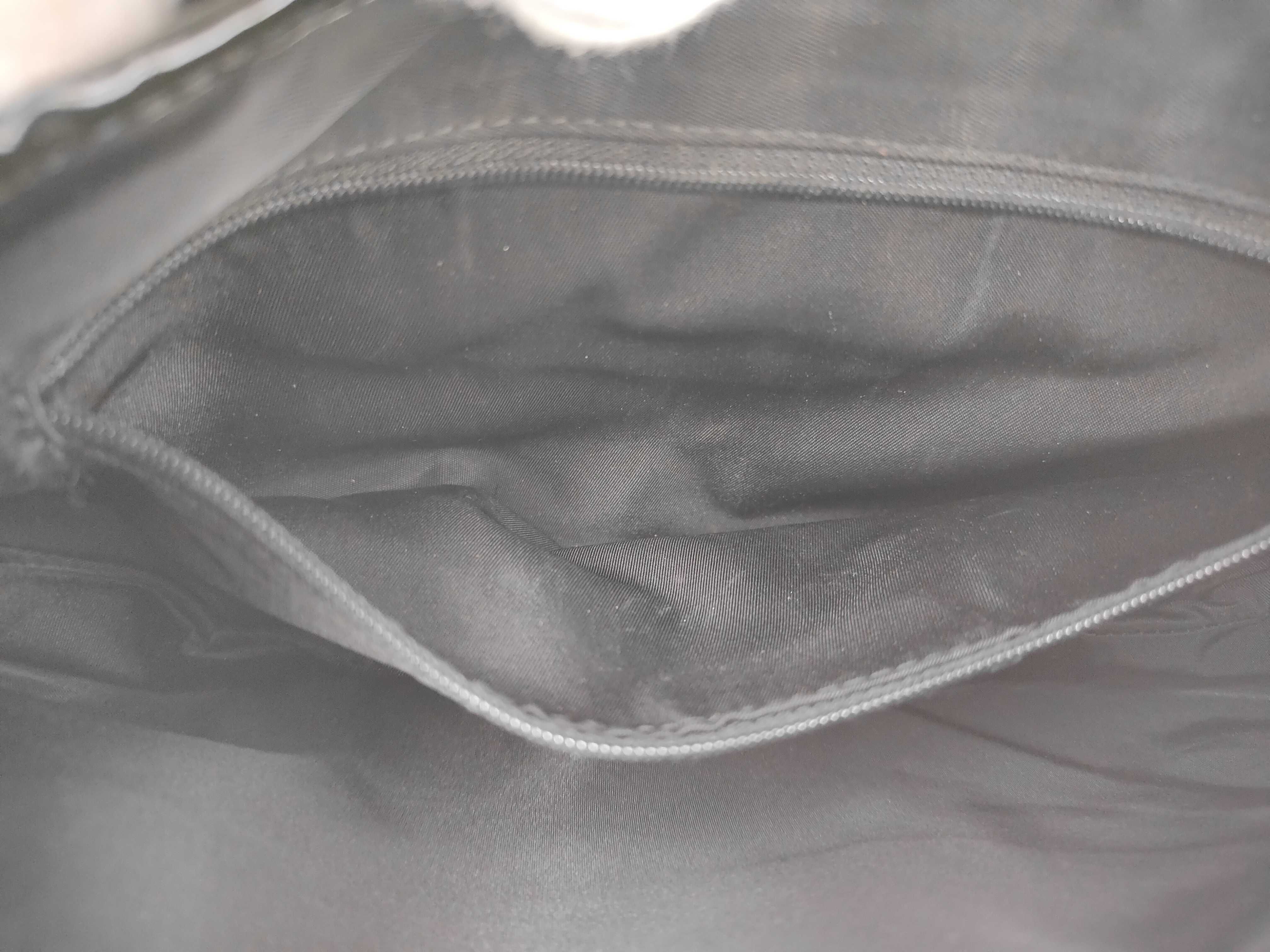 Saddle Bag Enamel Black Shoulder Bag — view 10