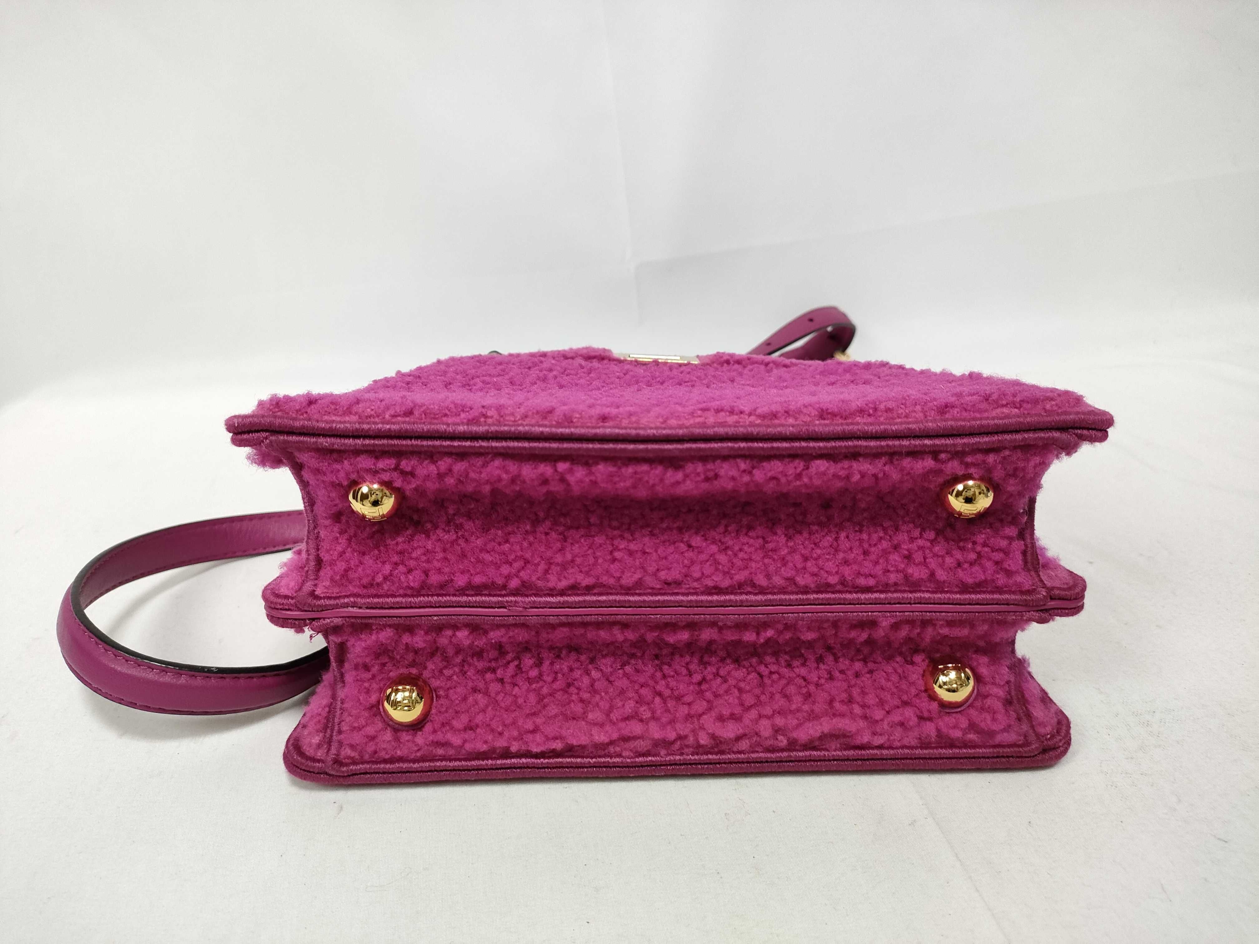 Peekaboo I.U Petite Mouton 2-Way Handbag, Pink — view 3